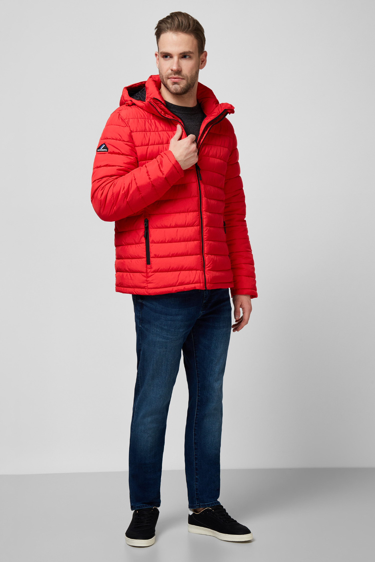 Чоловіча червона куртка SuperDry M5010201A;XX4
