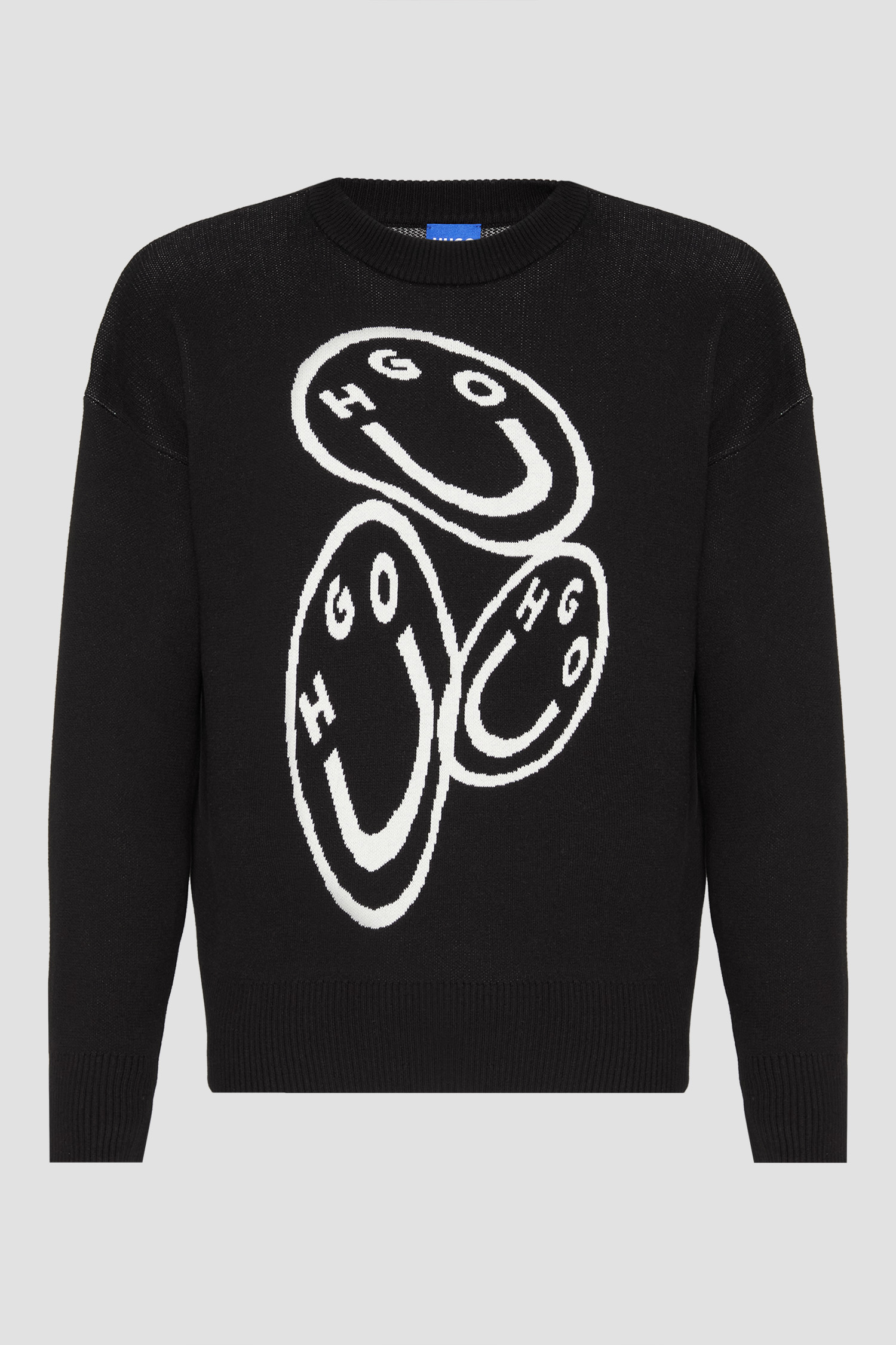 Женский черный джемпер HUGO BLUE 50543020;993