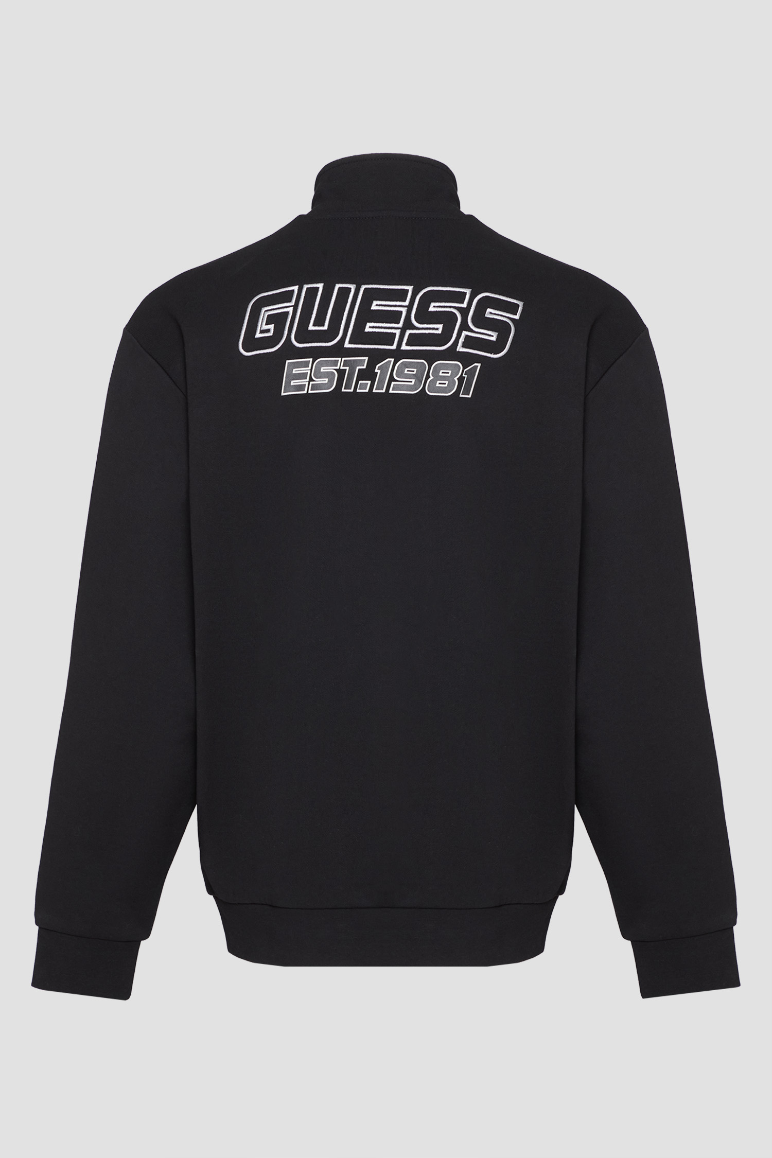 Мужская черная спортивная кофта Guess Z5YQ02.KCE91;JBLK
