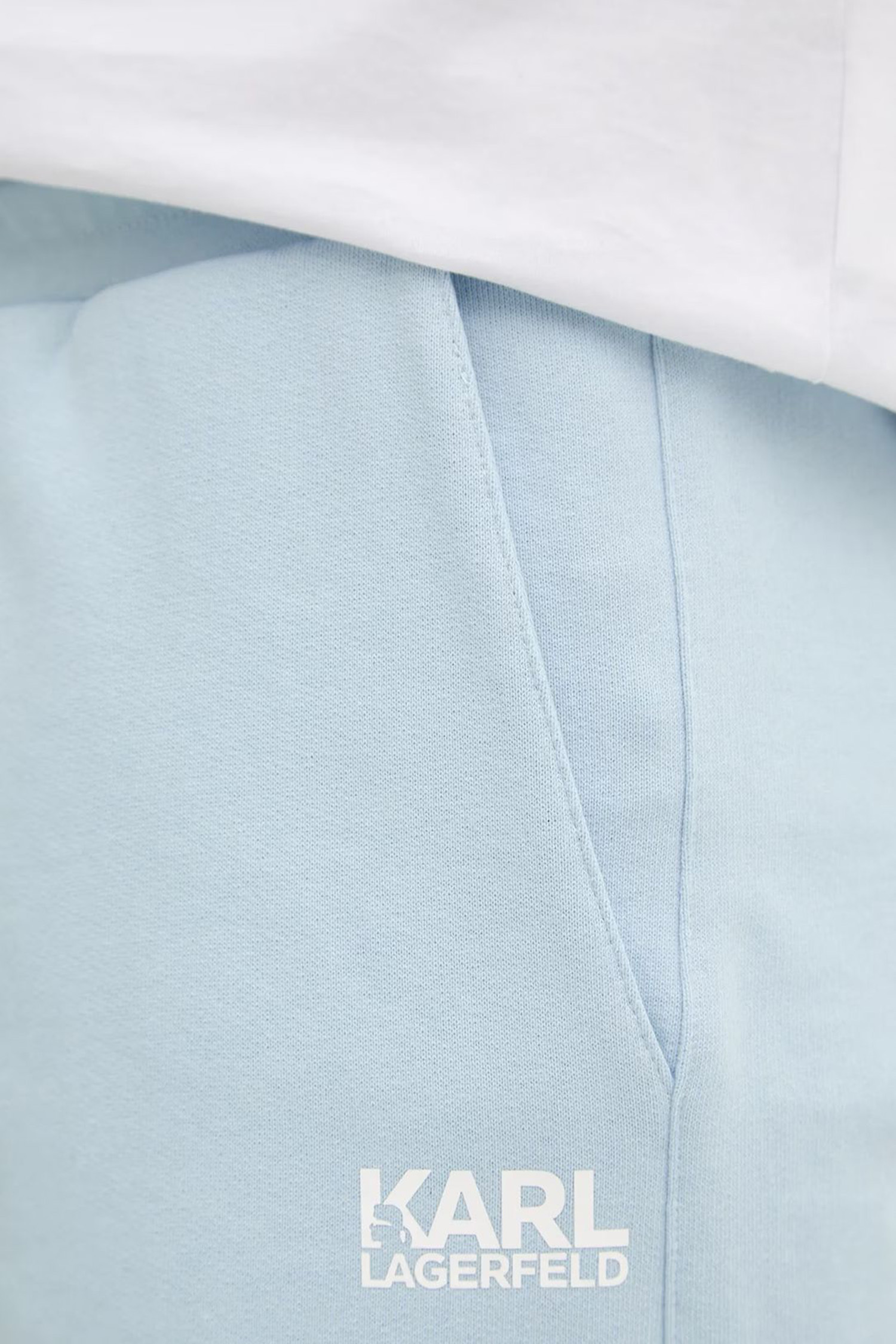 Мужские голубые шорты Karl Lagerfeld 561917.705783;600