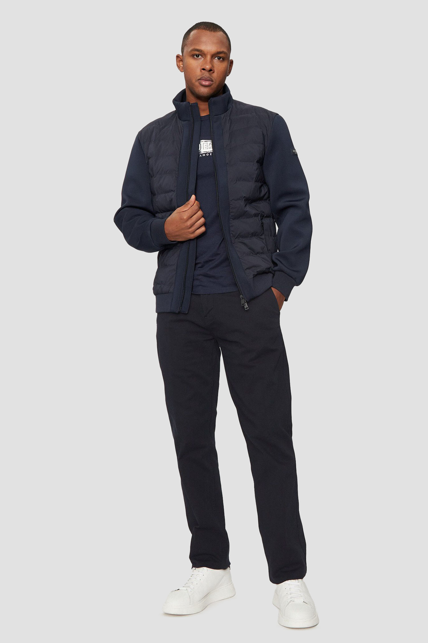 Мужская темно-синяя куртка Guess M4YL37.WG9U2;G7V2