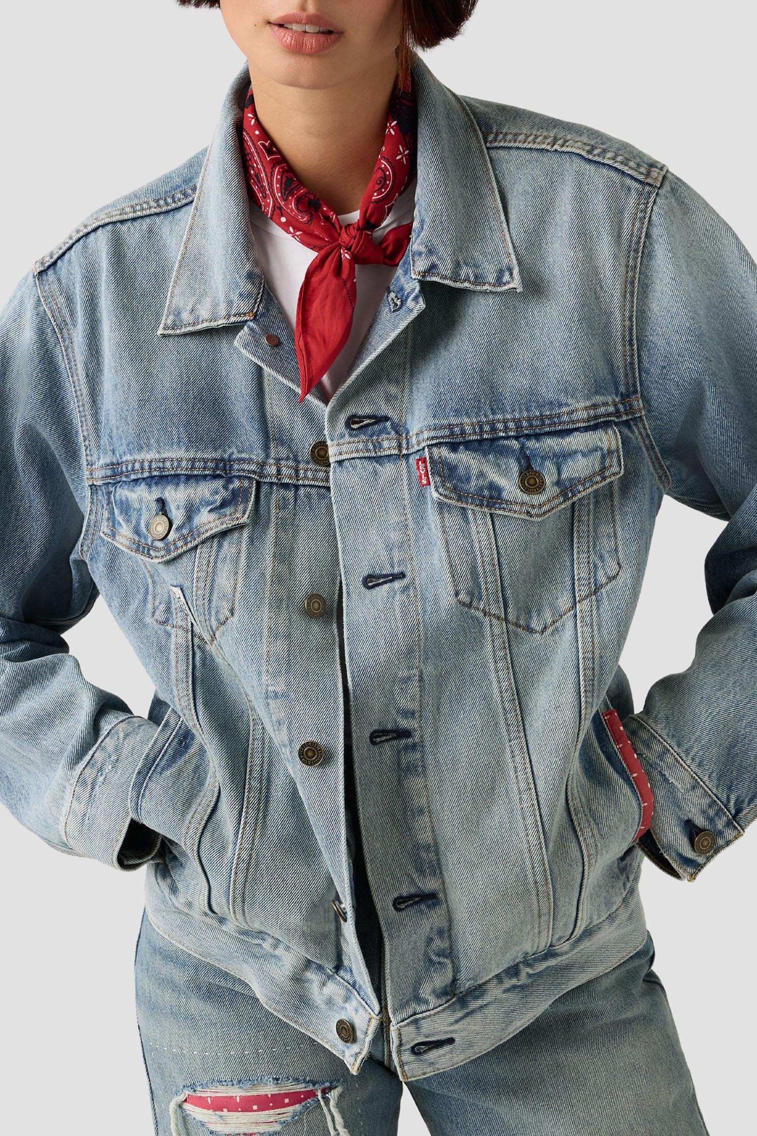 Чоловіча блакитна джинсова куртка Levi's® x Toy Story Levi’s® 0034J;0000