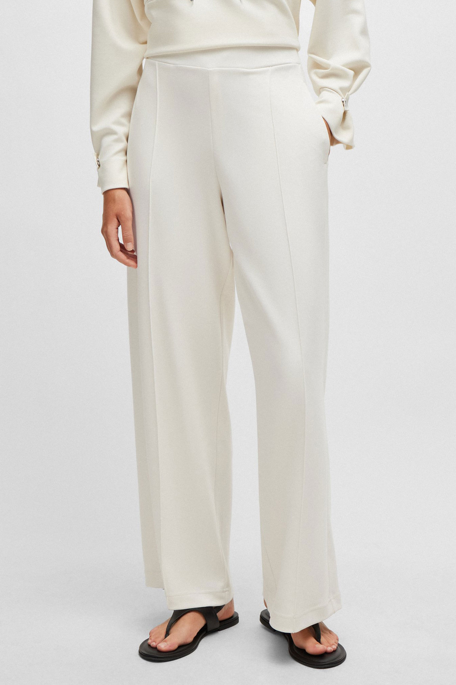 Жіночі білі брюки BOSS 50513749;118