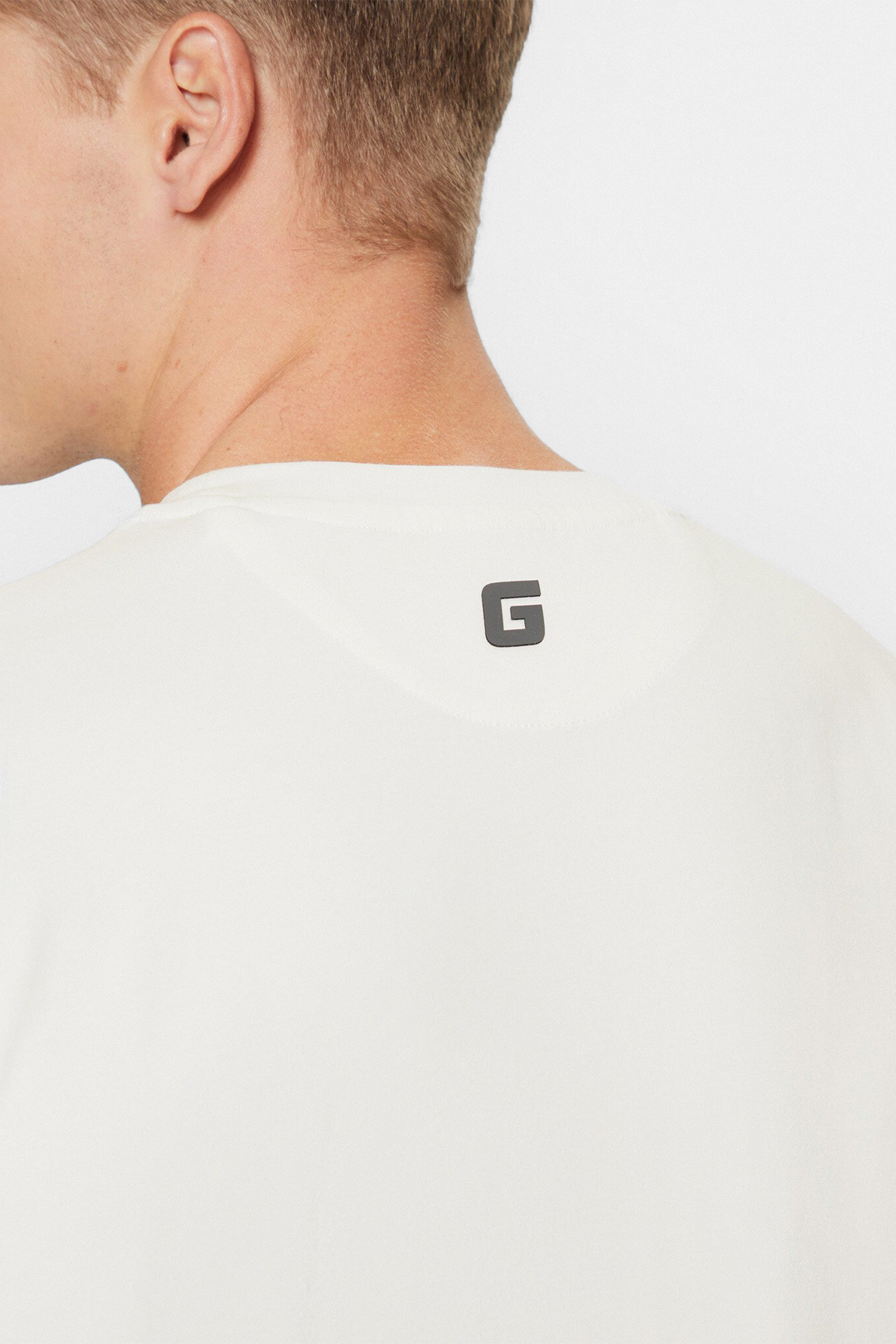 Мужская белая футболка Guess Z5RI12.J1314;G018