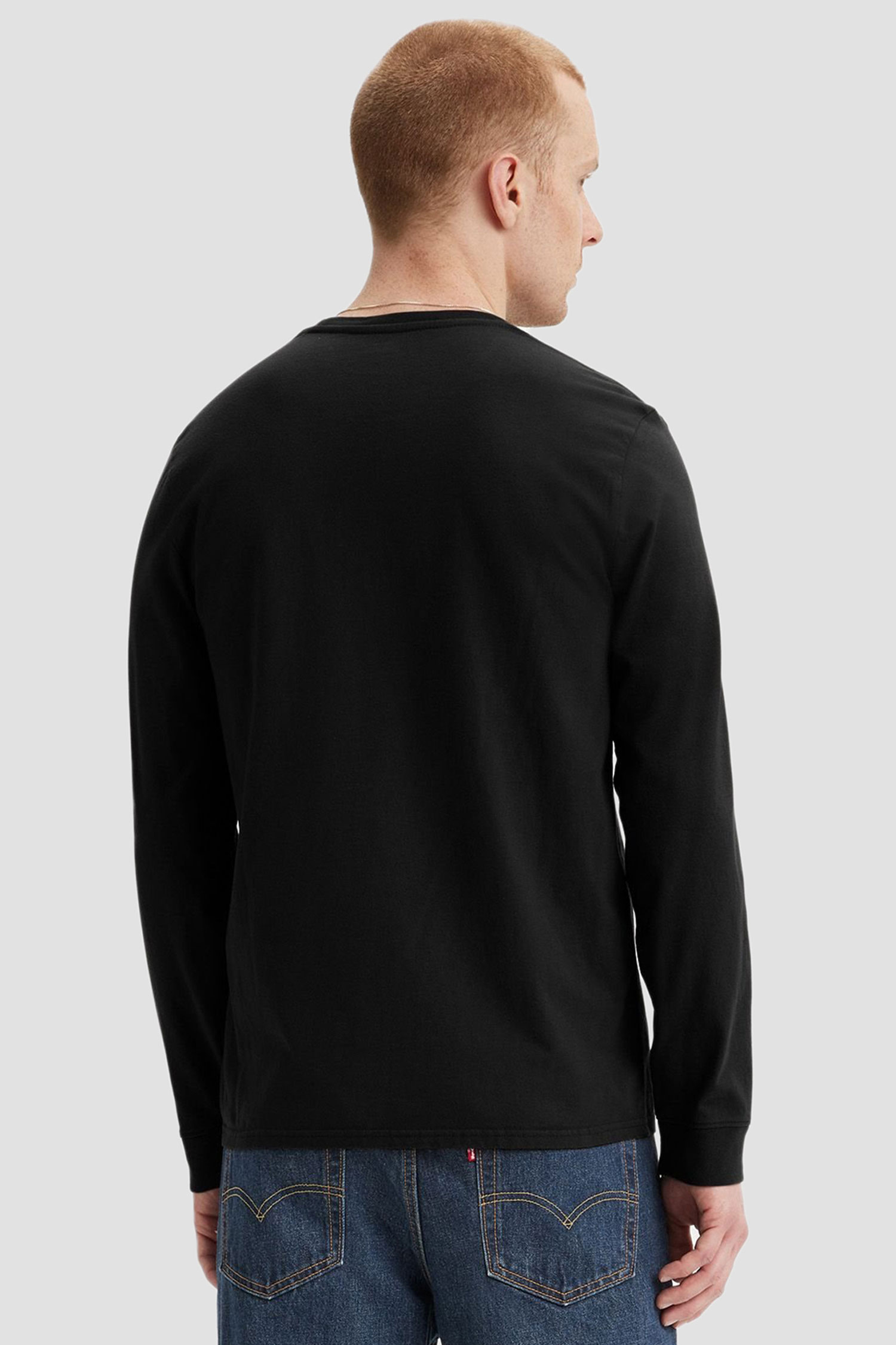 Чоловічий чорний лонгслів Levi’s® 72848;0009