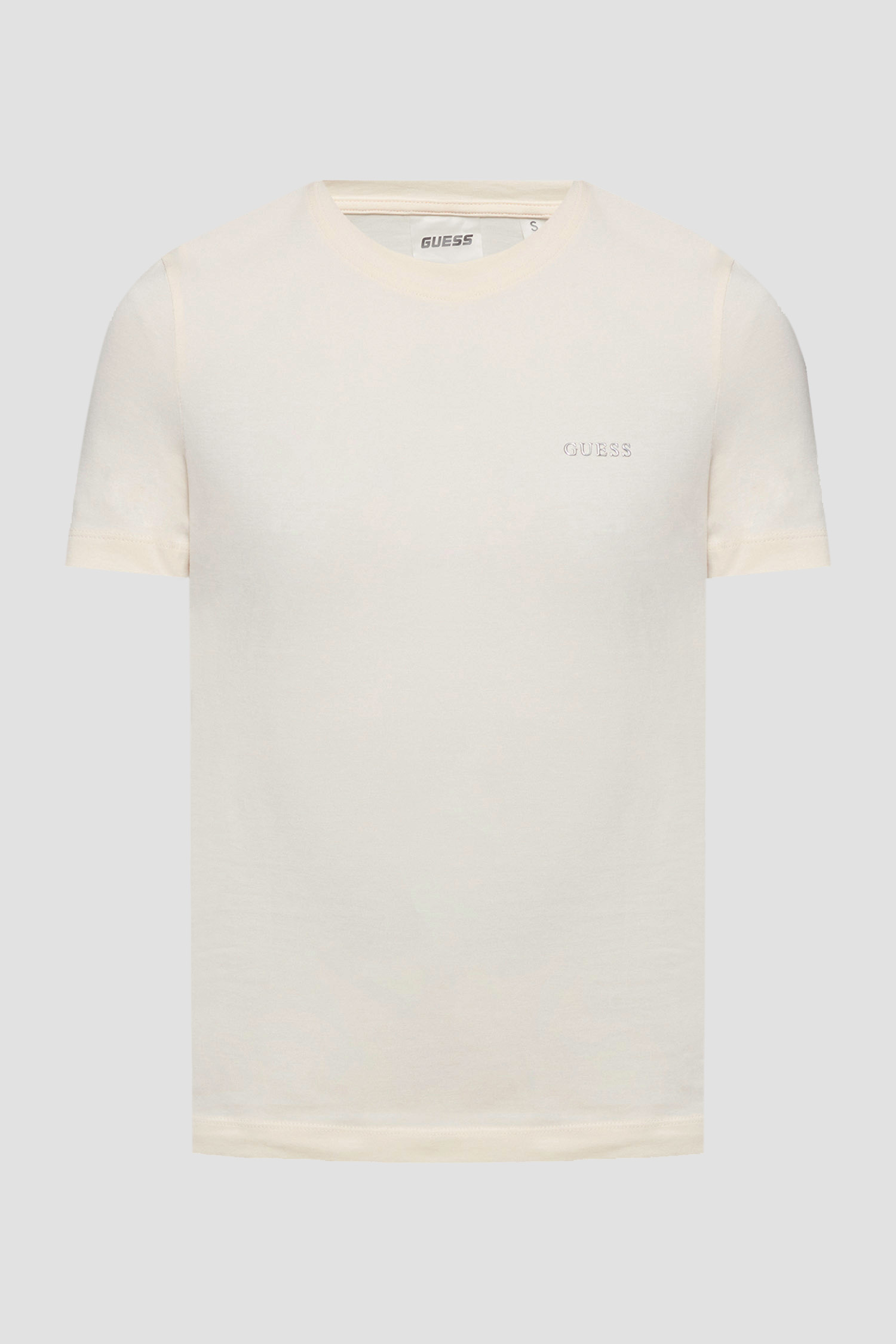 Женская белая футболка Guess V6RI07.J1314;G027