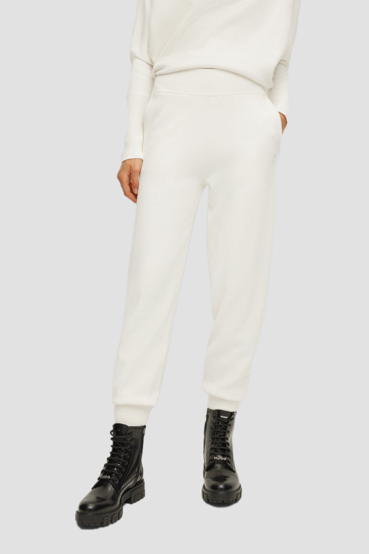 Жіночі білі брюки HUGO 50477140;110