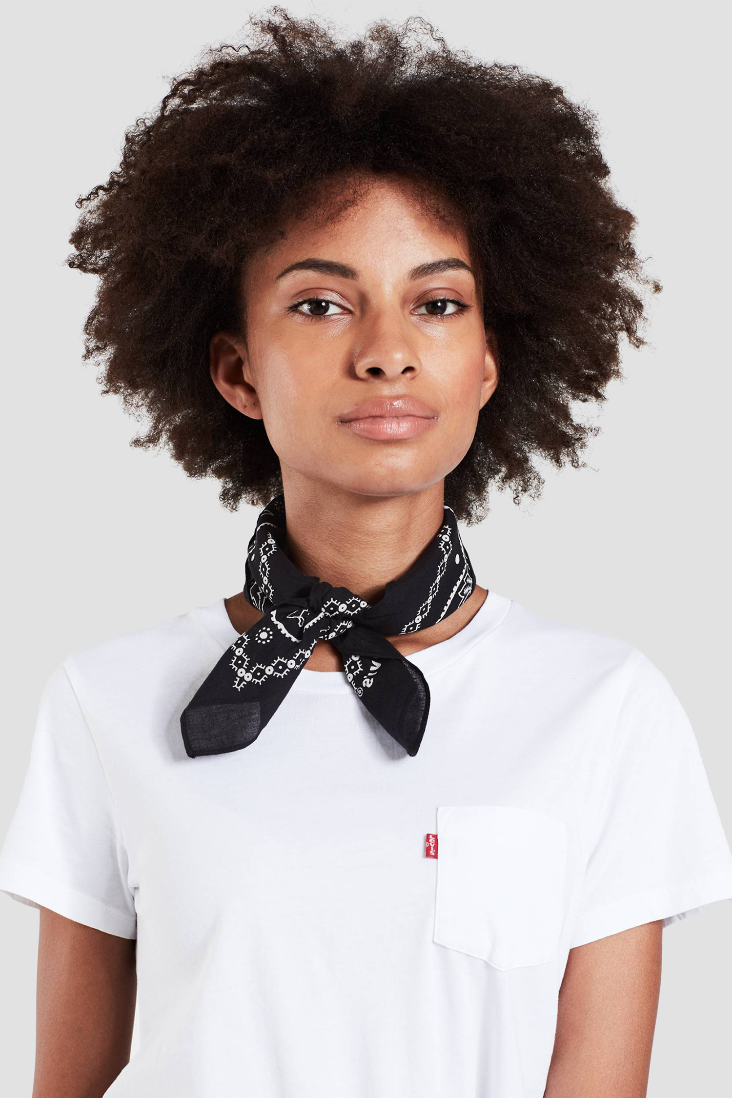Чорна бандана з візерунком Levi’s® 77138;0631