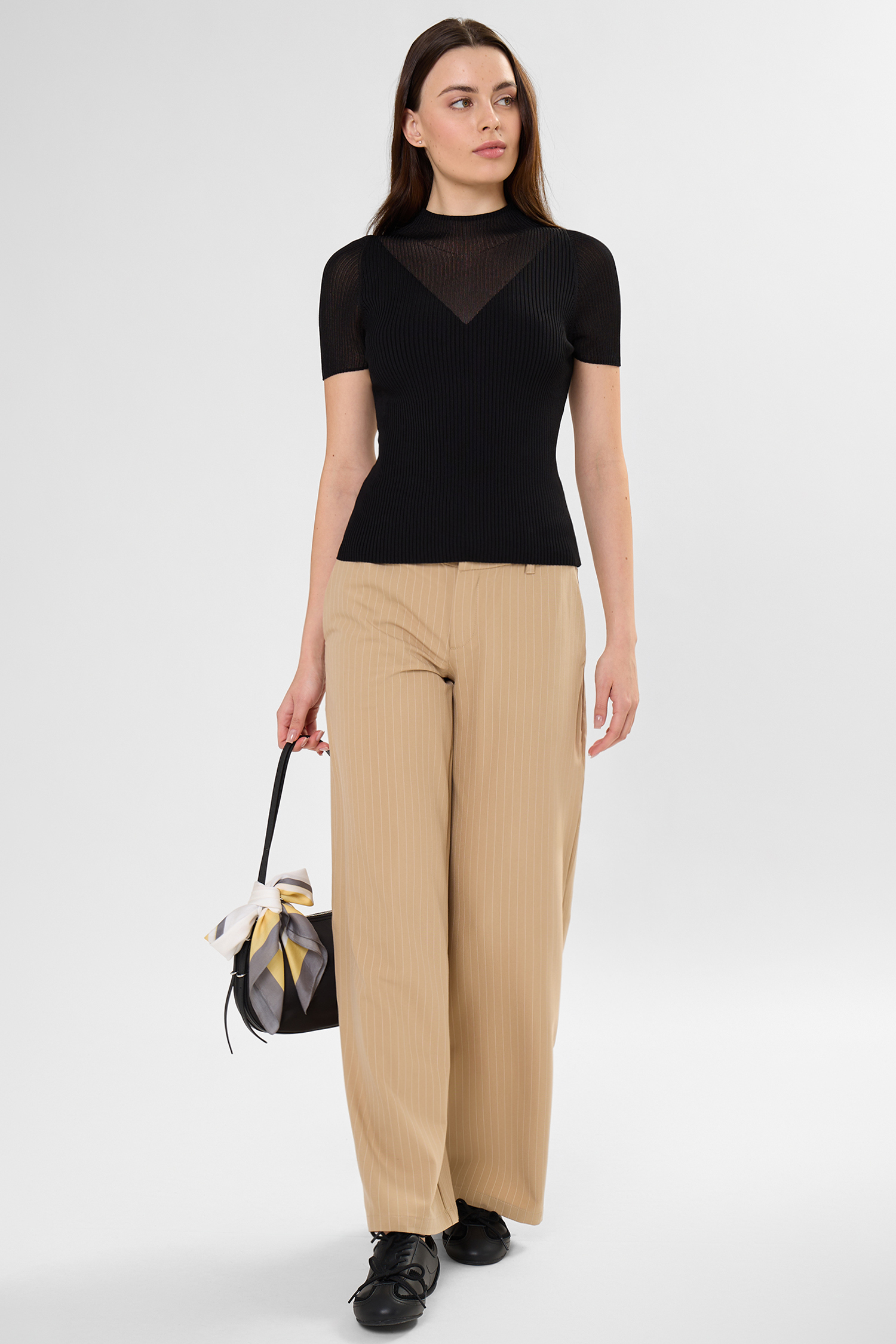 Женский черный джемпер HUGO 50557759;001