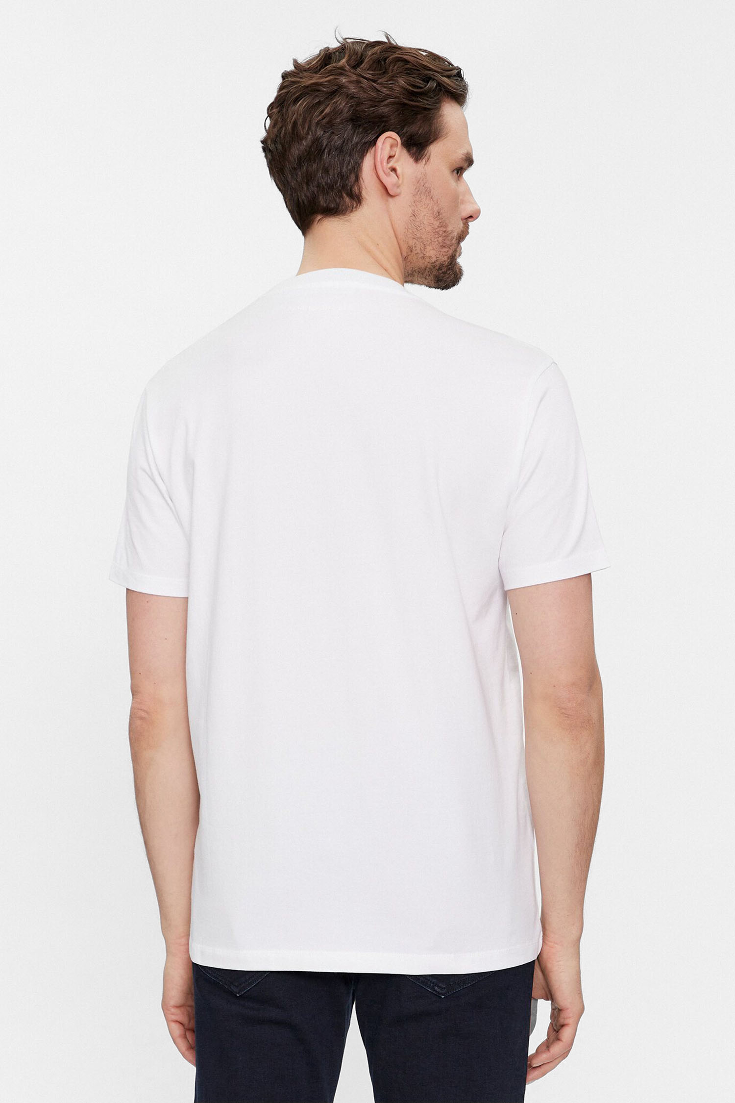 Мужская белая футболка Karl Lagerfeld 541221.755403;10