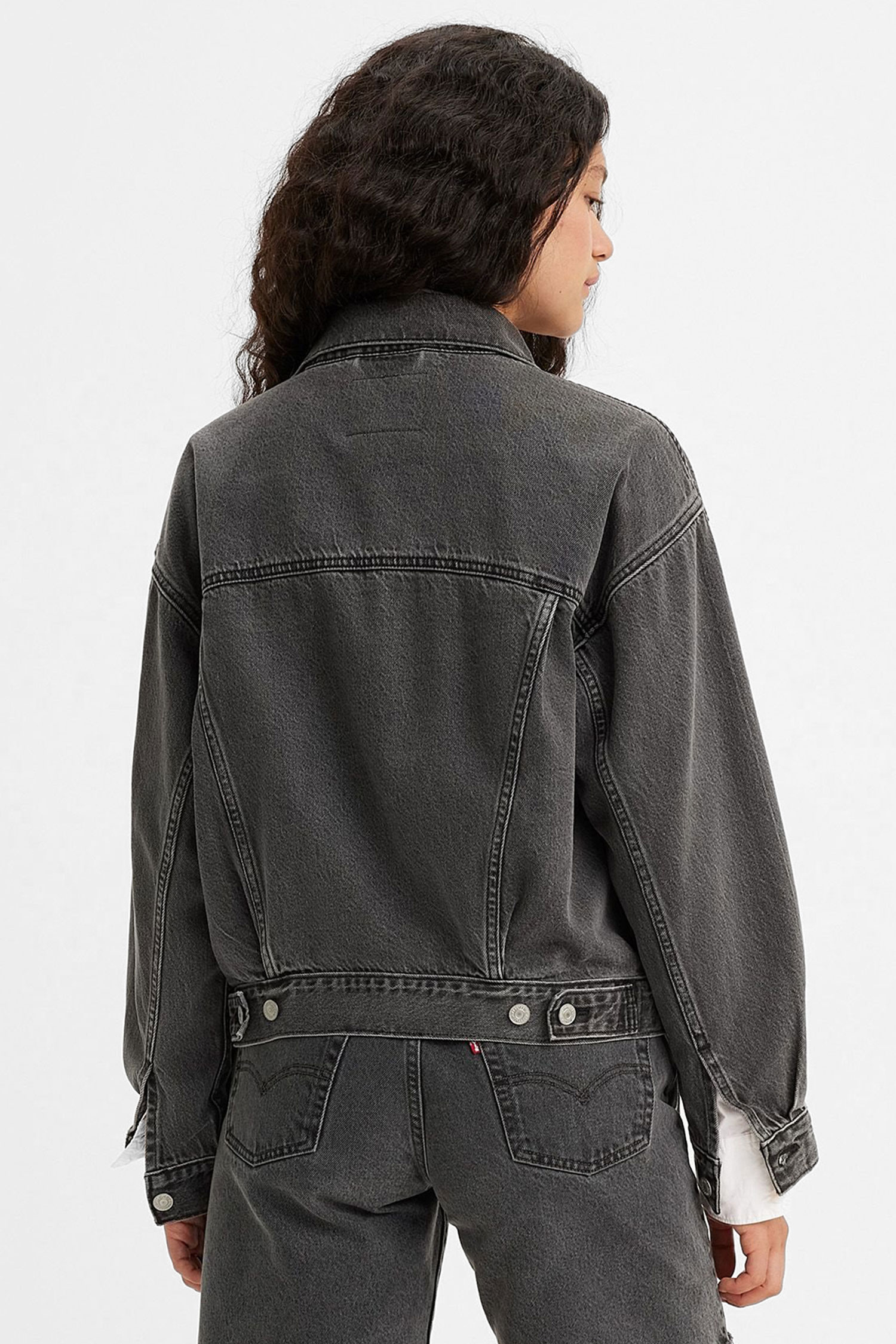 Жіноча чорна джинсова куртка Levi’s® A1743;0000