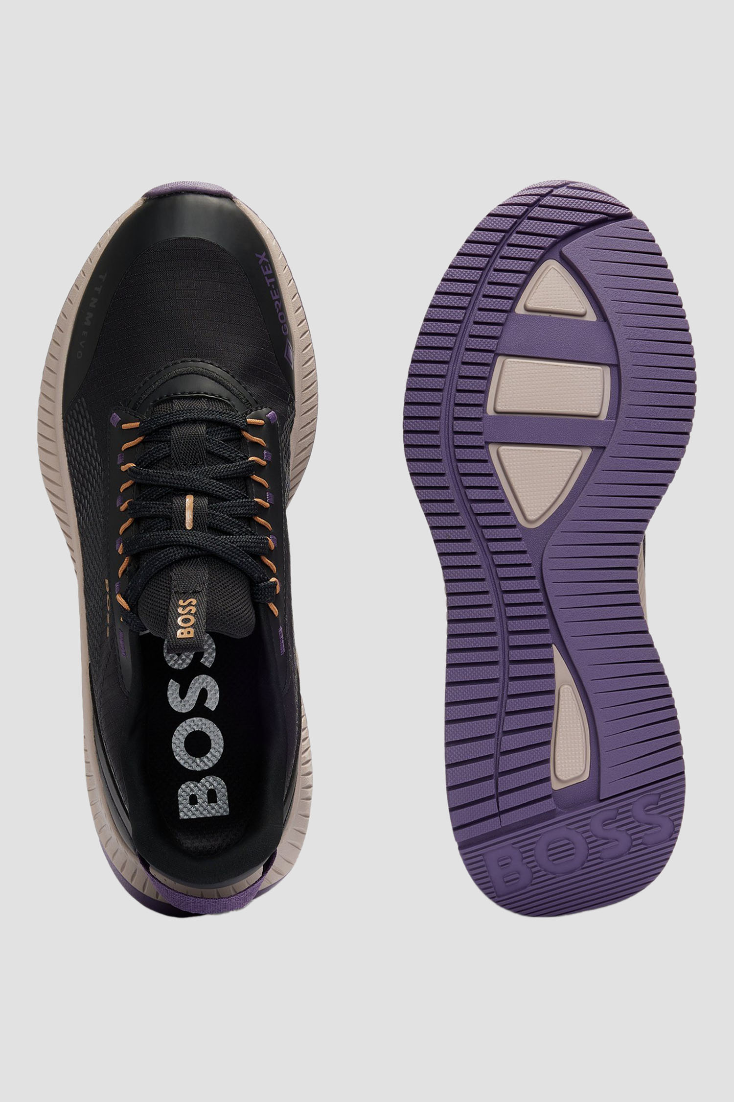 Женские черные кроссовки BOSS 50529740;003