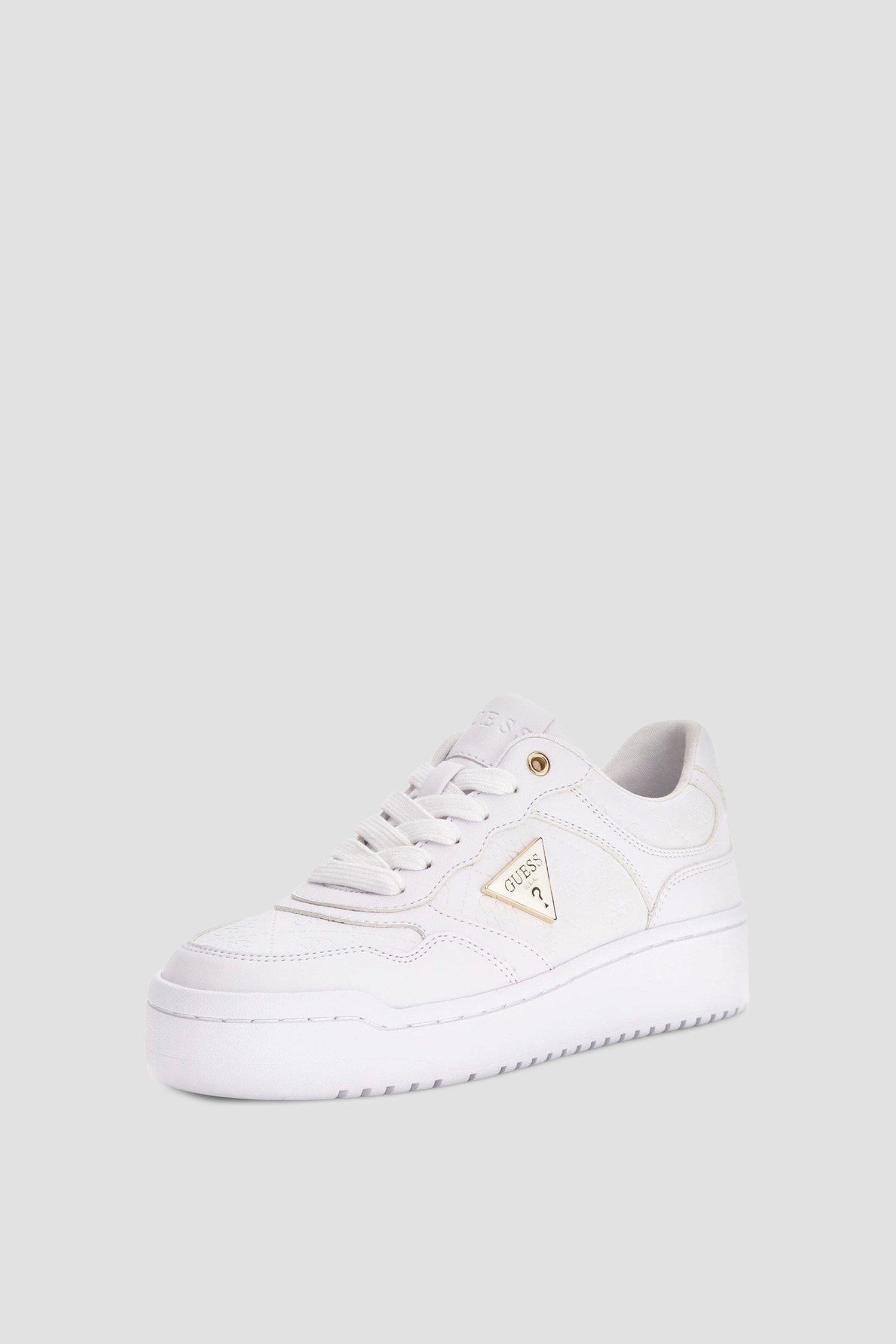 Жіночі білі снікерси Guess FLJMI6.FAL12;WHITE