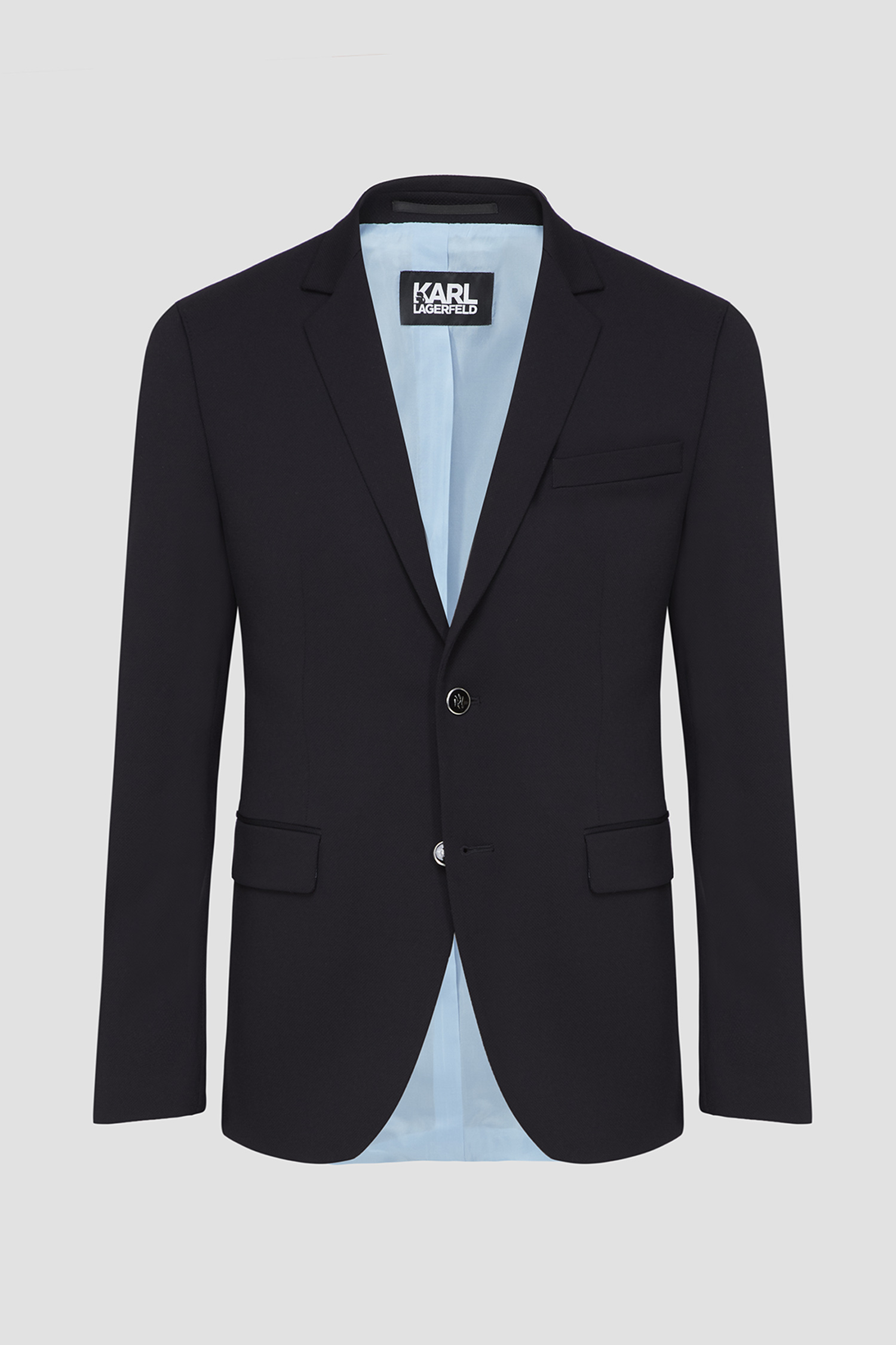 Мужской черный пиджак Karl Lagerfeld 541028.155274;990