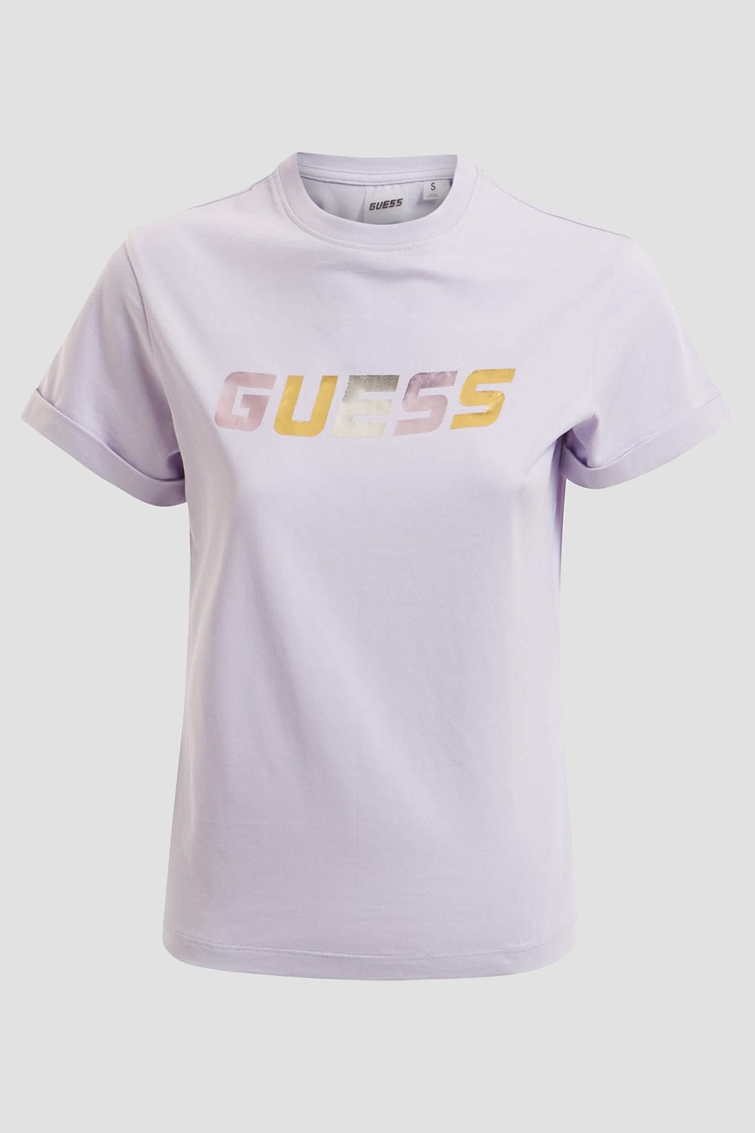 Женская сиреневая футболка Guess V2YI04.I3Z11;LAH