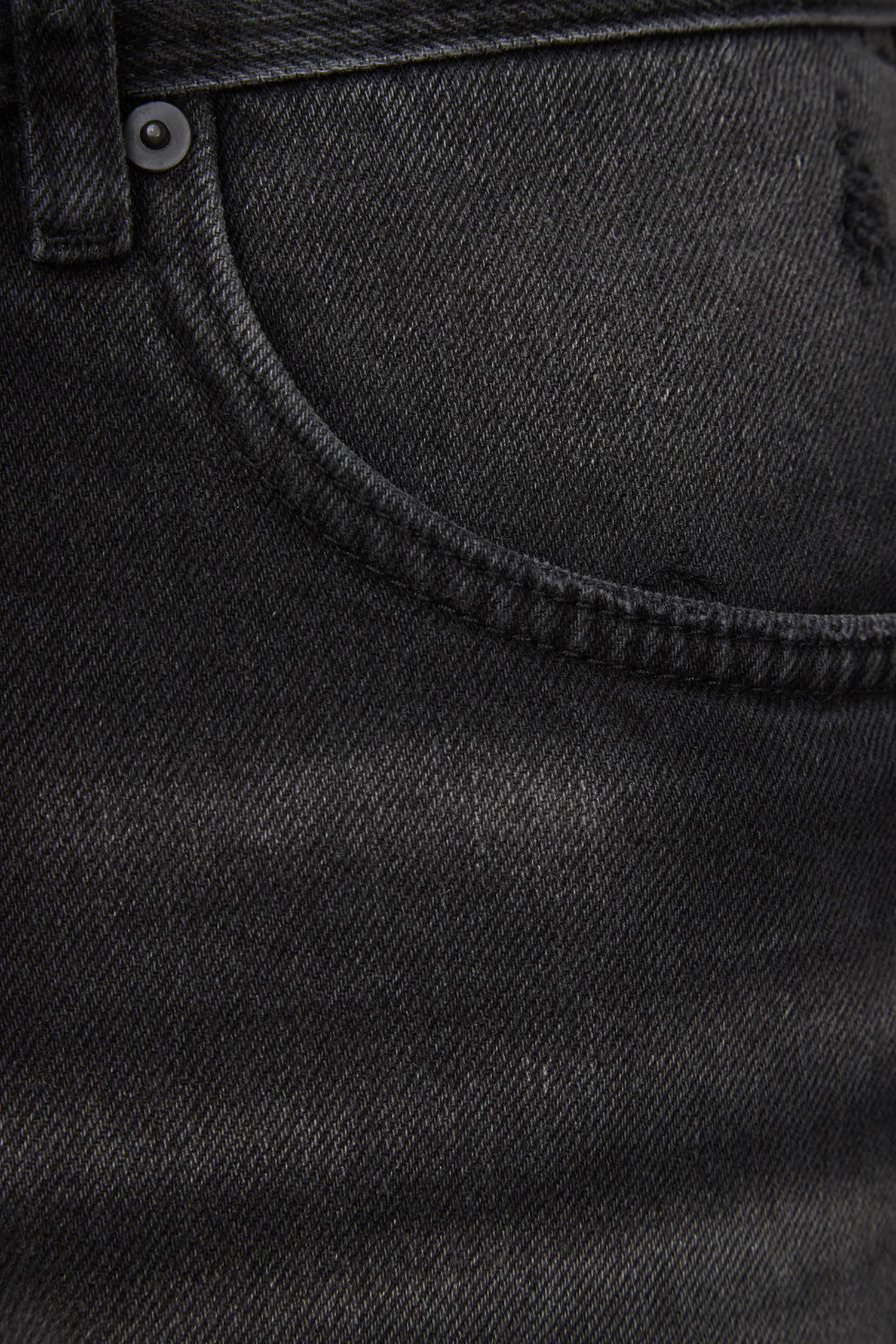 Мужские черные джинсовые шорты Antony Morato MMDS00076.FA750458;9000