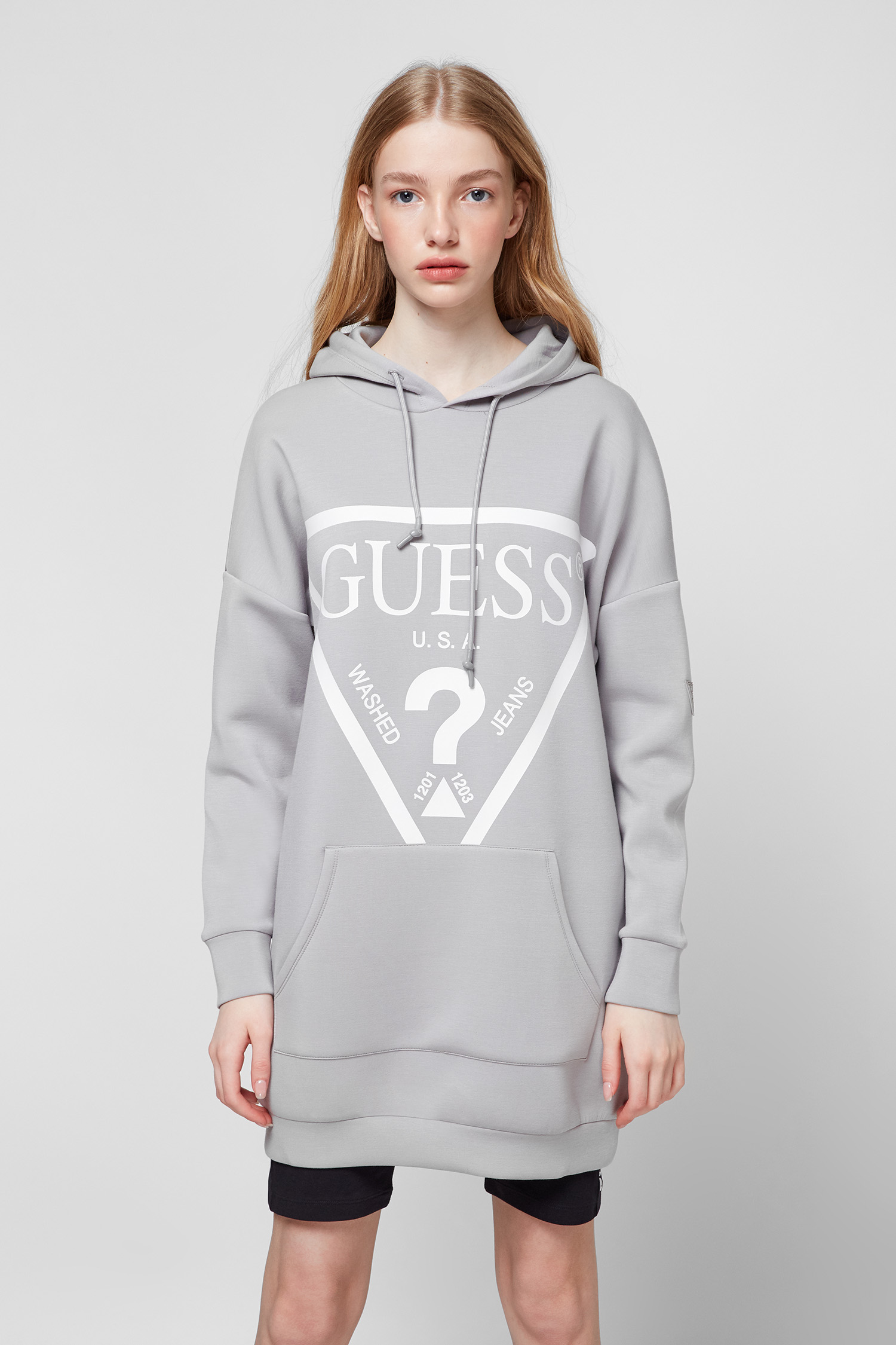 guess hoodie dress