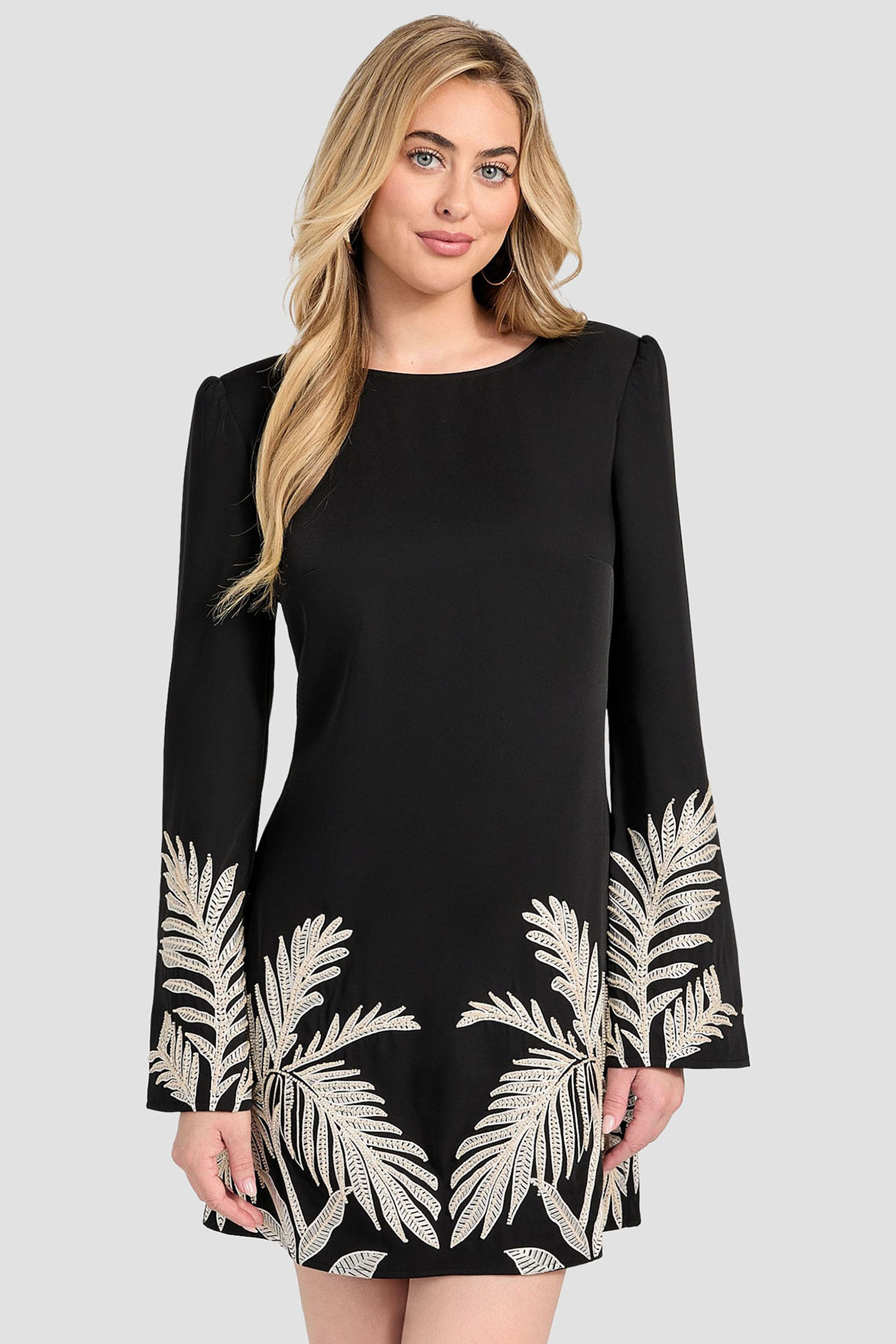 Женское черное платье Guess W5YK10.WHCU2;JBLK