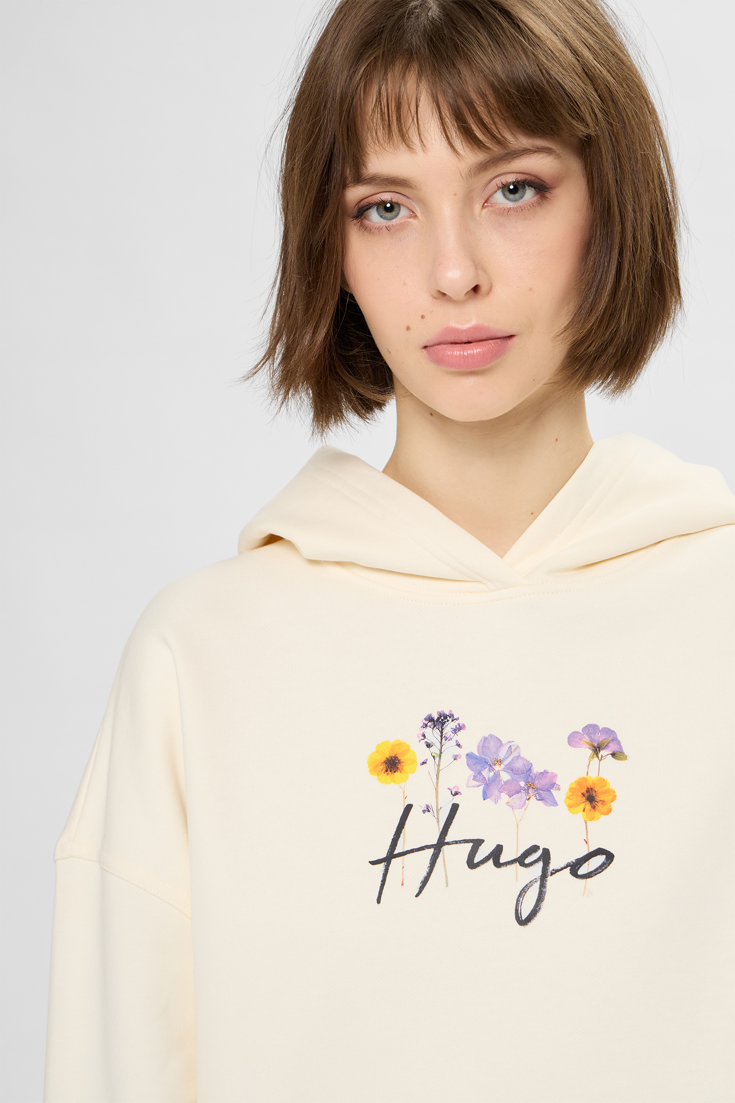 Жіноче біле худі HUGO 50555814;115