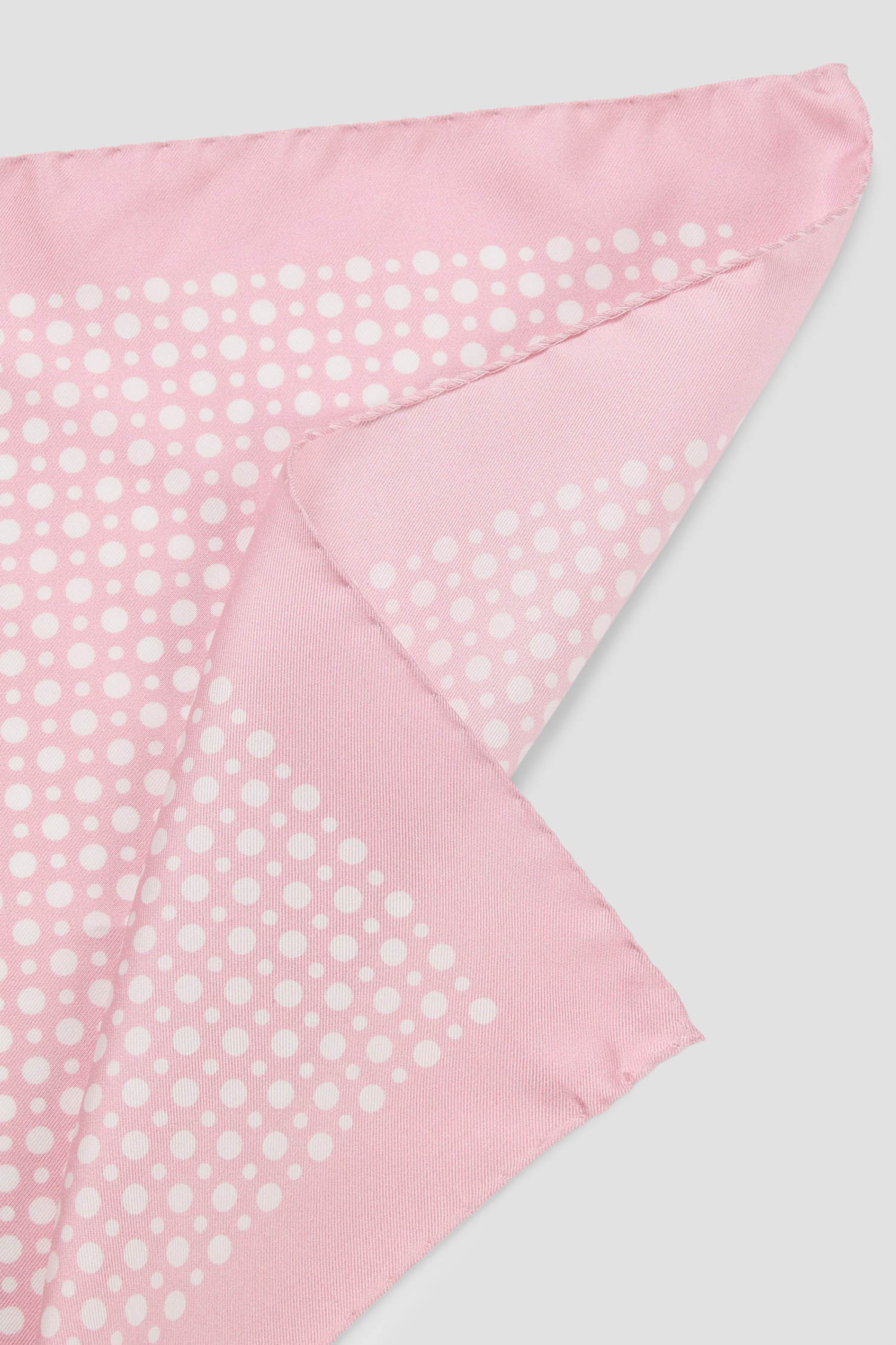 Мужской розовый шелковый платок с узором BECKHAM x BOSS BOSS 50549107;688