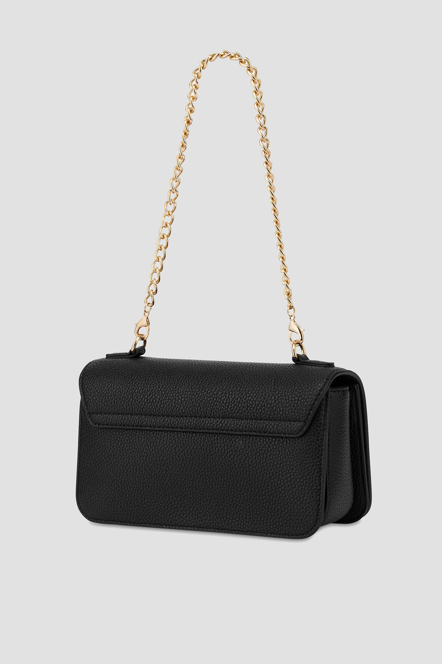 Женская черная кожаная сумка Moschino JC4254PP0H.K13;00A