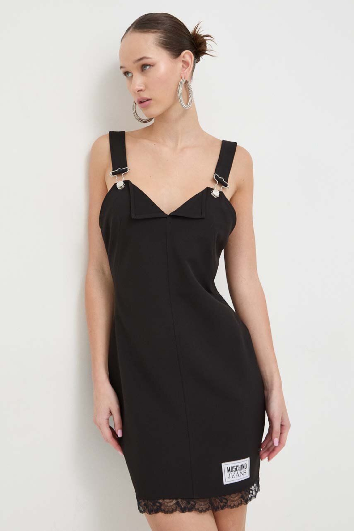 Жіночий чорний сарафан Moschino A0454.3225;0555