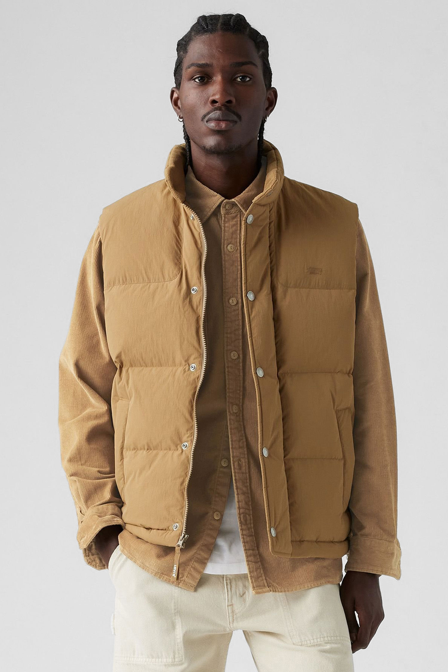 Чоловічий коричневий жилет Levi’s® A8556;0005