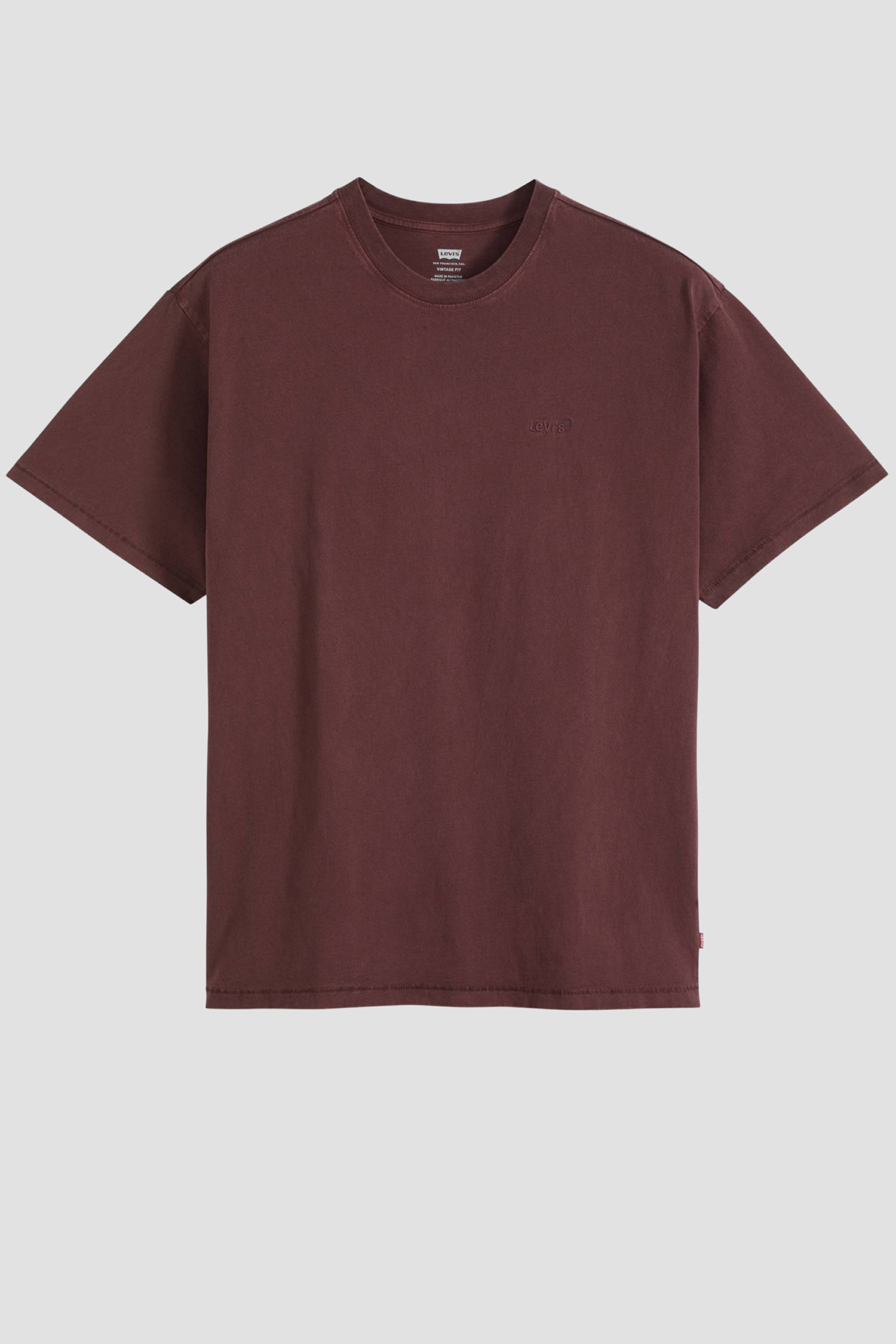 Мужская бордовая футболка Levi’s® A0637;0224