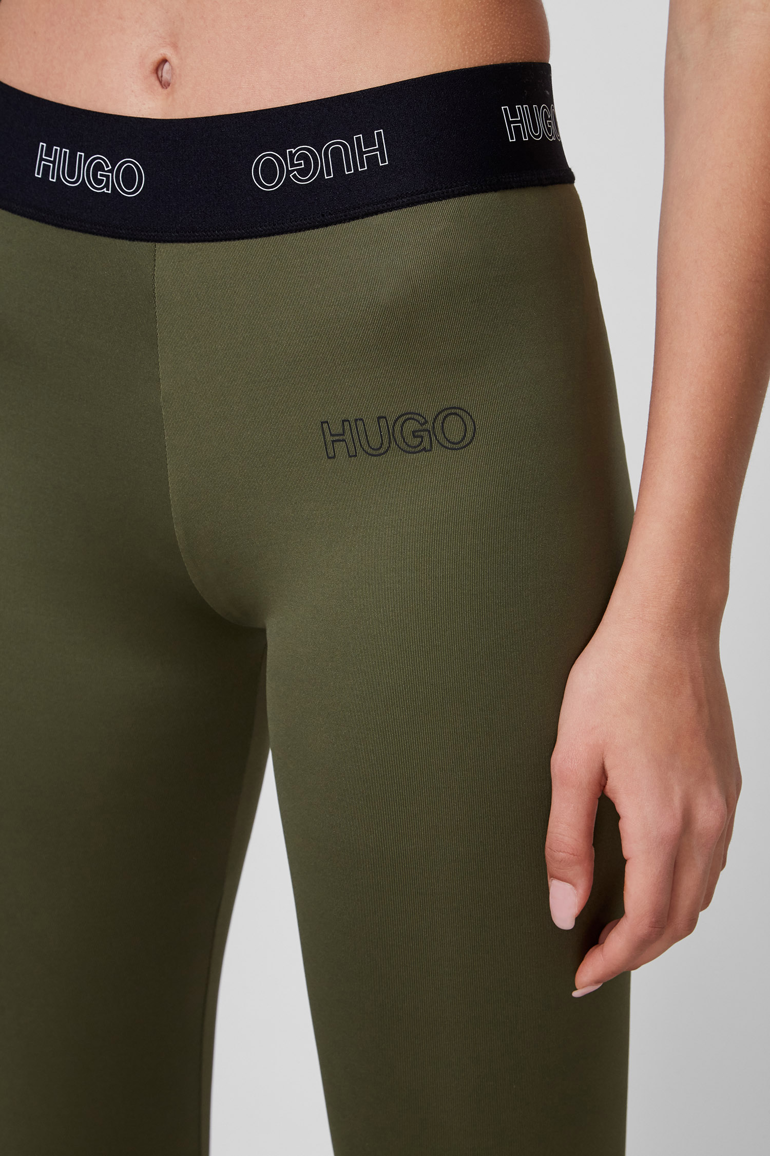 Жіночі зелені легінси HUGO 50450656;250
