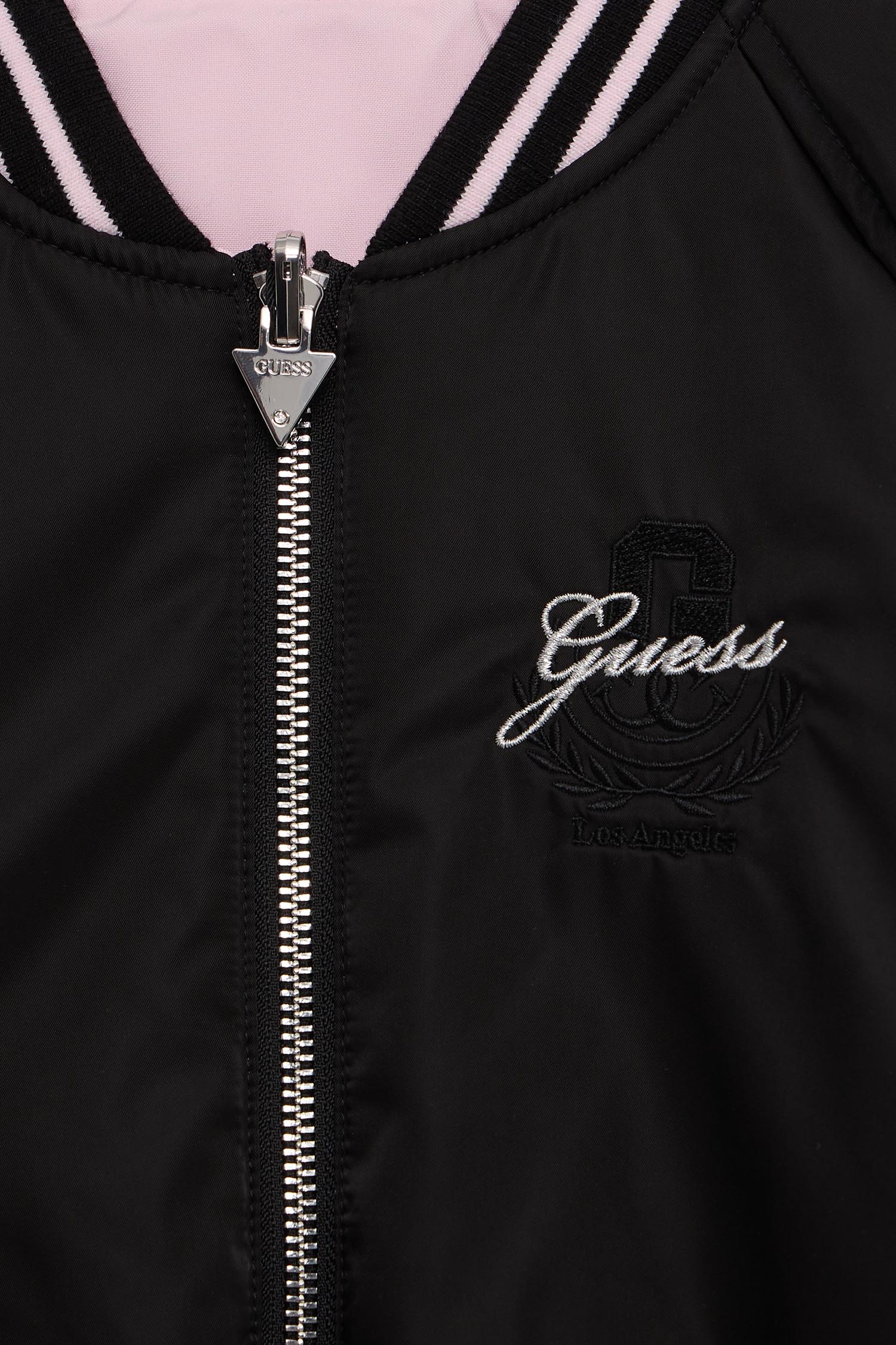 Дитячий чорний бомбер Guess Kids J6YL04.W2610;JBLK