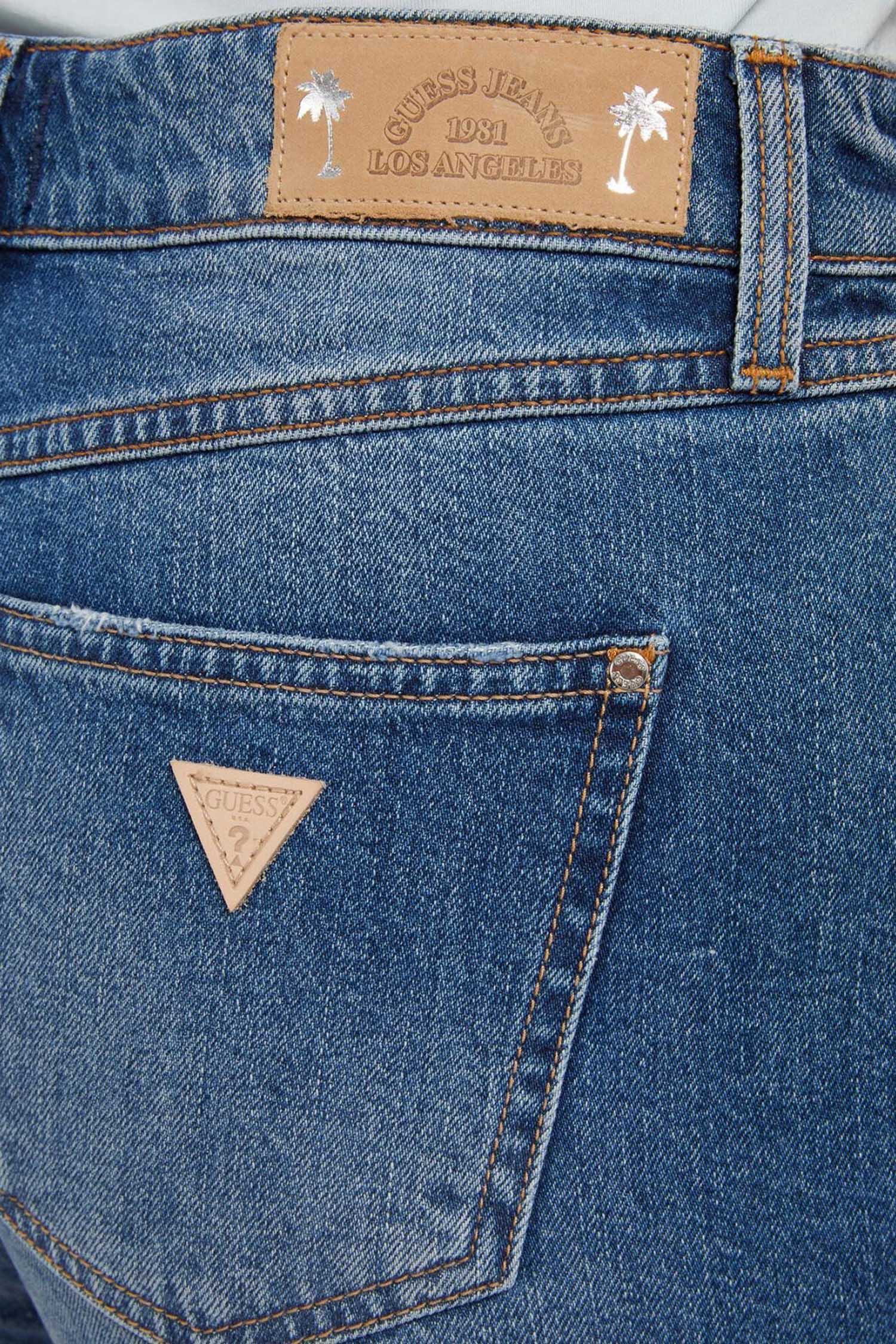 Женские синие джинсовые шорты Guess W3GD20.D4ZN1;BOO1