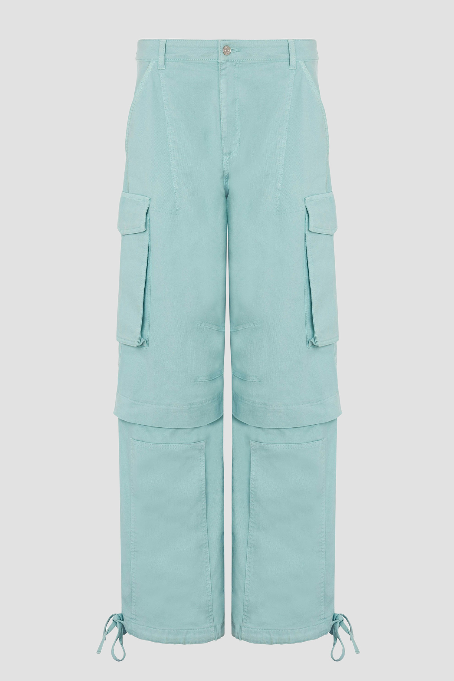 Женские мятные карго Moschino A0336.3732;0332