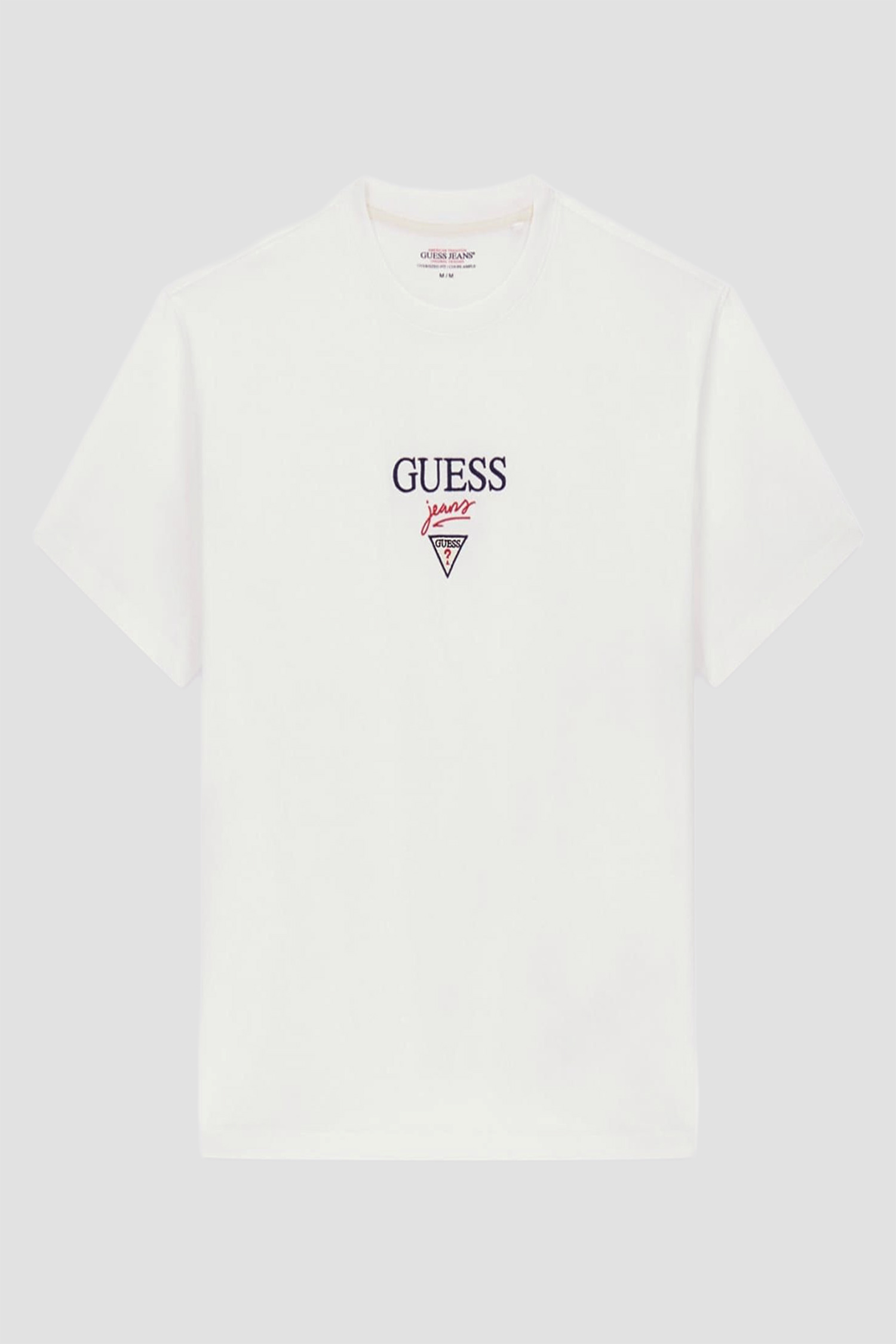 Чоловіча біла футболка Guess Jeans M6RI45.K8HM0;G046