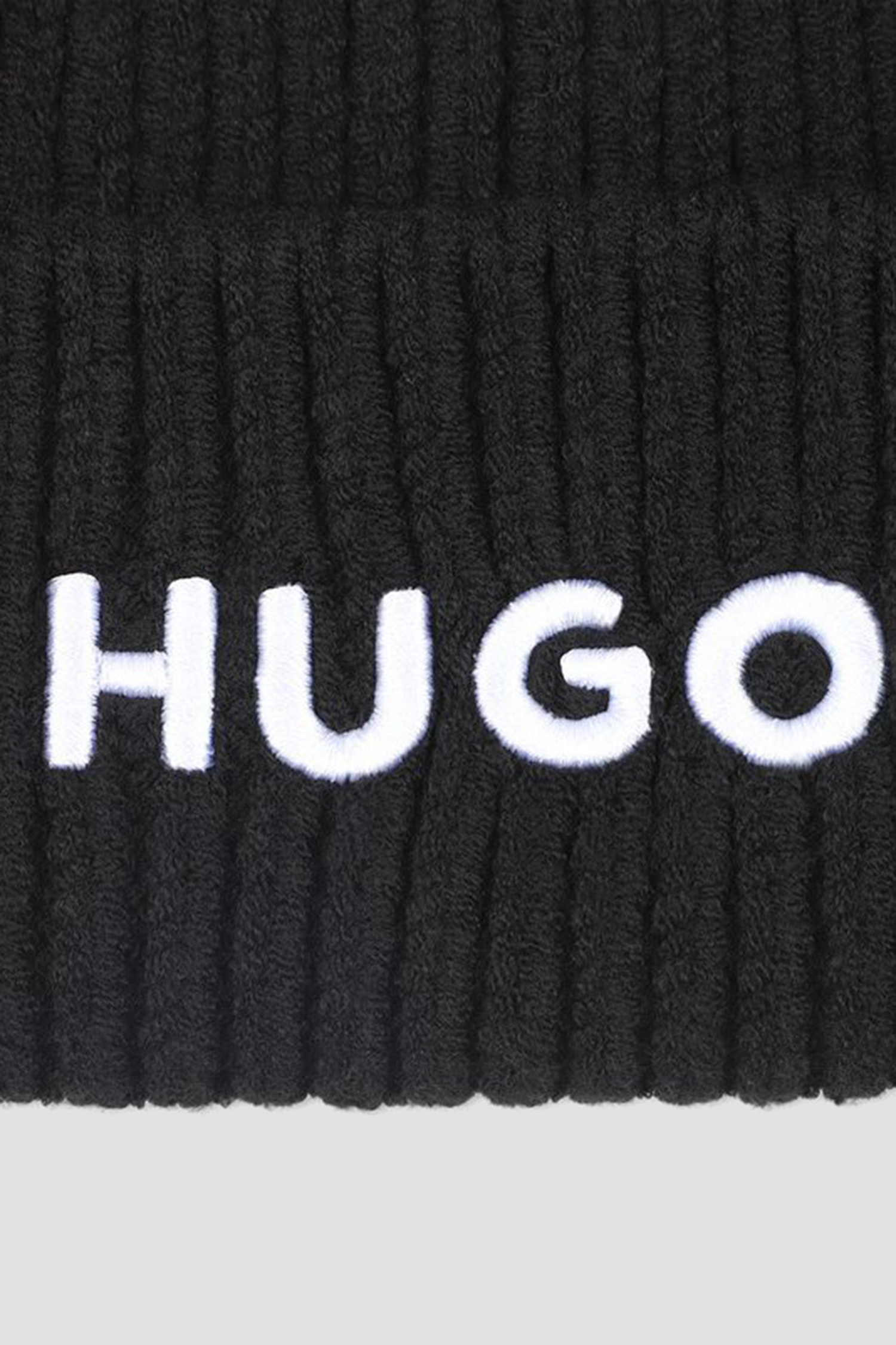 Детская черная шапка HUGO kids G00545;09B