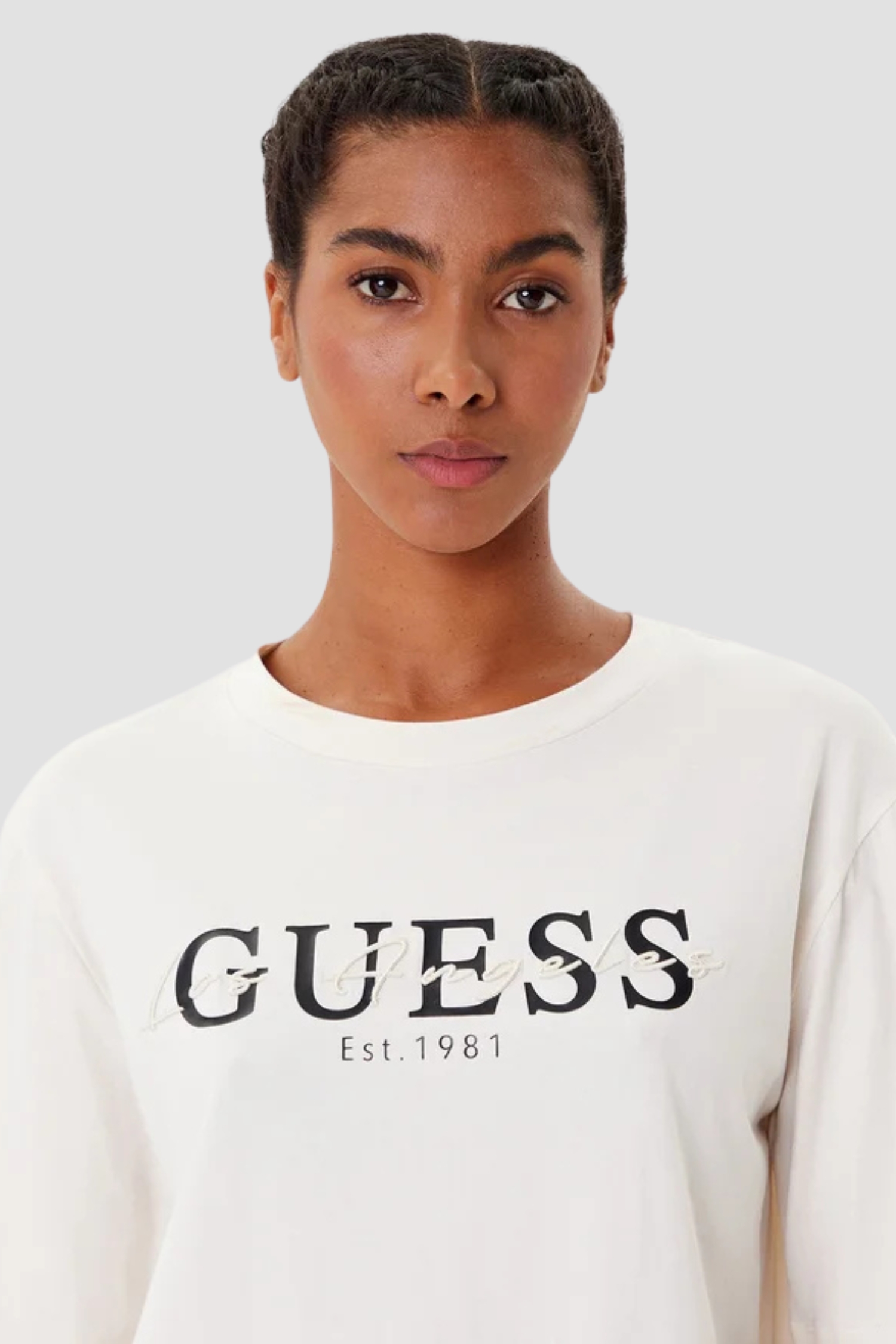 Жіноча біла футболка Guess V5YI02.I3Z14;G1O6