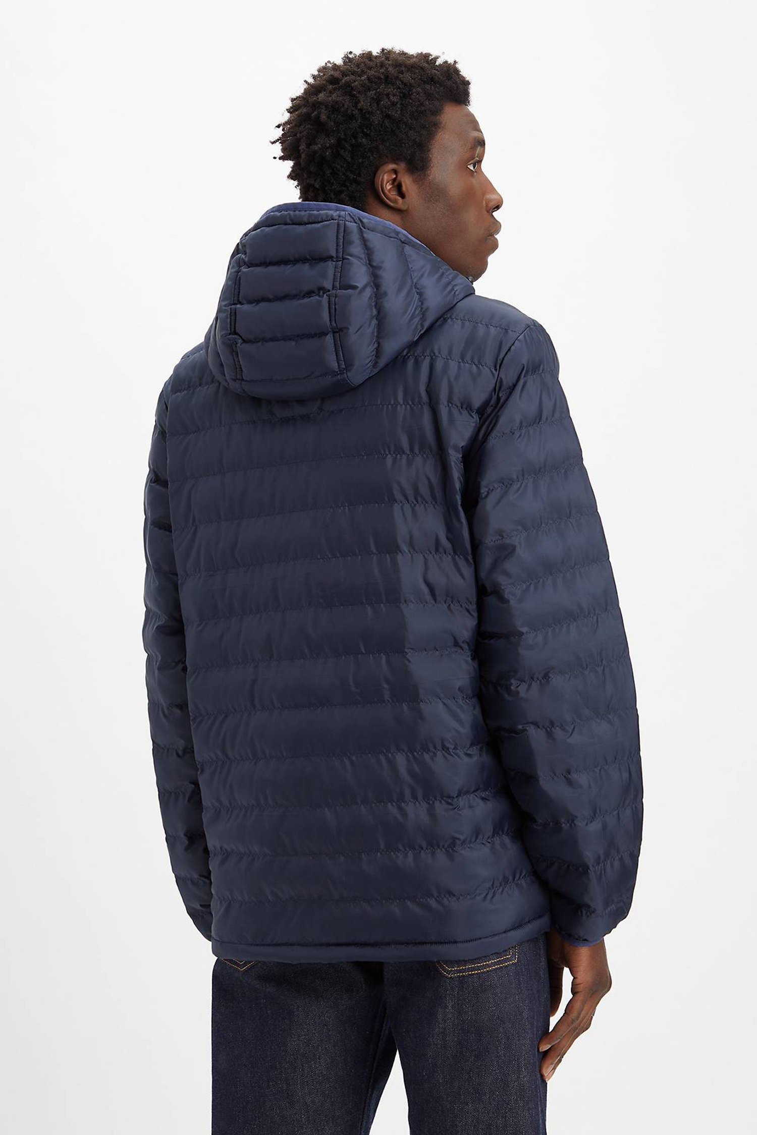 natume　EVISU Широкие Мужские Джинсы EVISU Синие, Свободного Кроя с