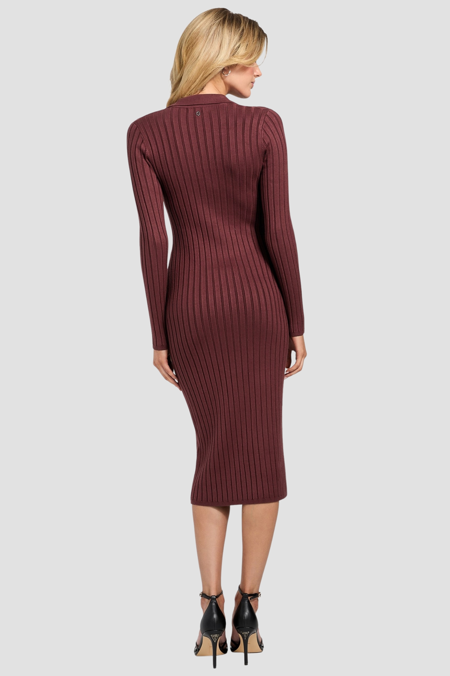 Жіноча бордова сукня Guess W5BK60.Z2YJ2;G1G5