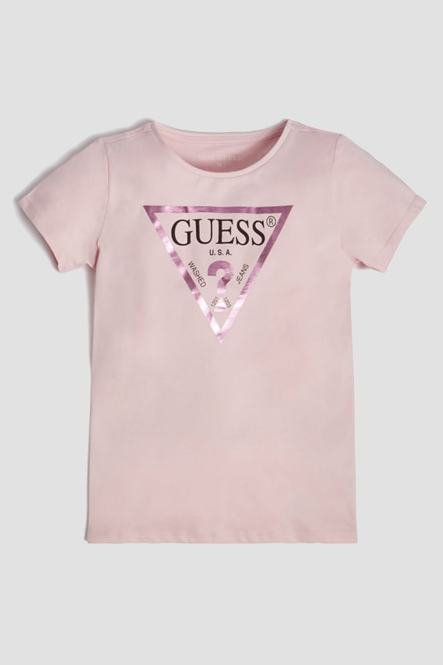 Детская розовая футболка Guеss Kids K73I56.K8HM0;G600