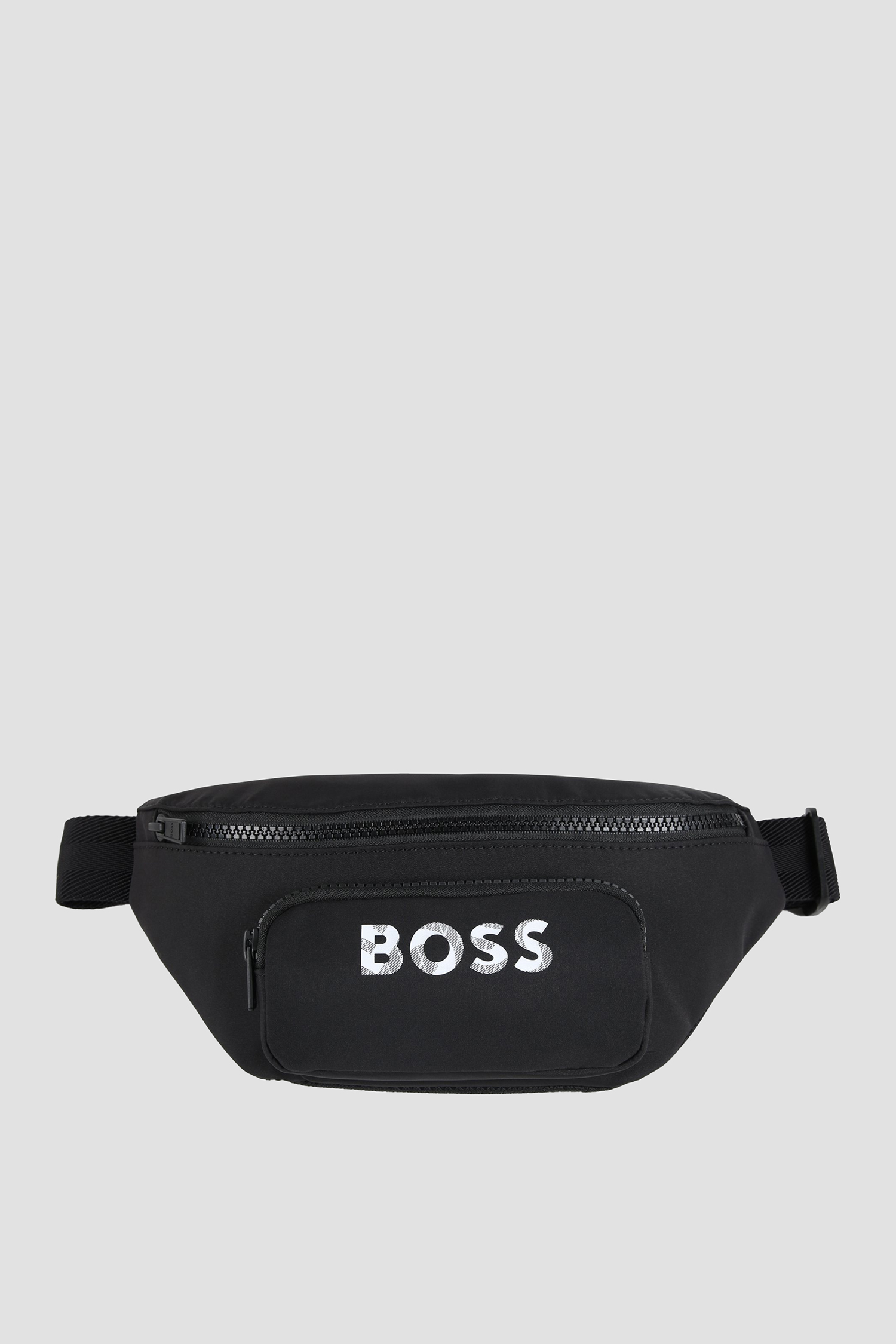 Детская черная поясная сумка BOSS kids J51594;09B