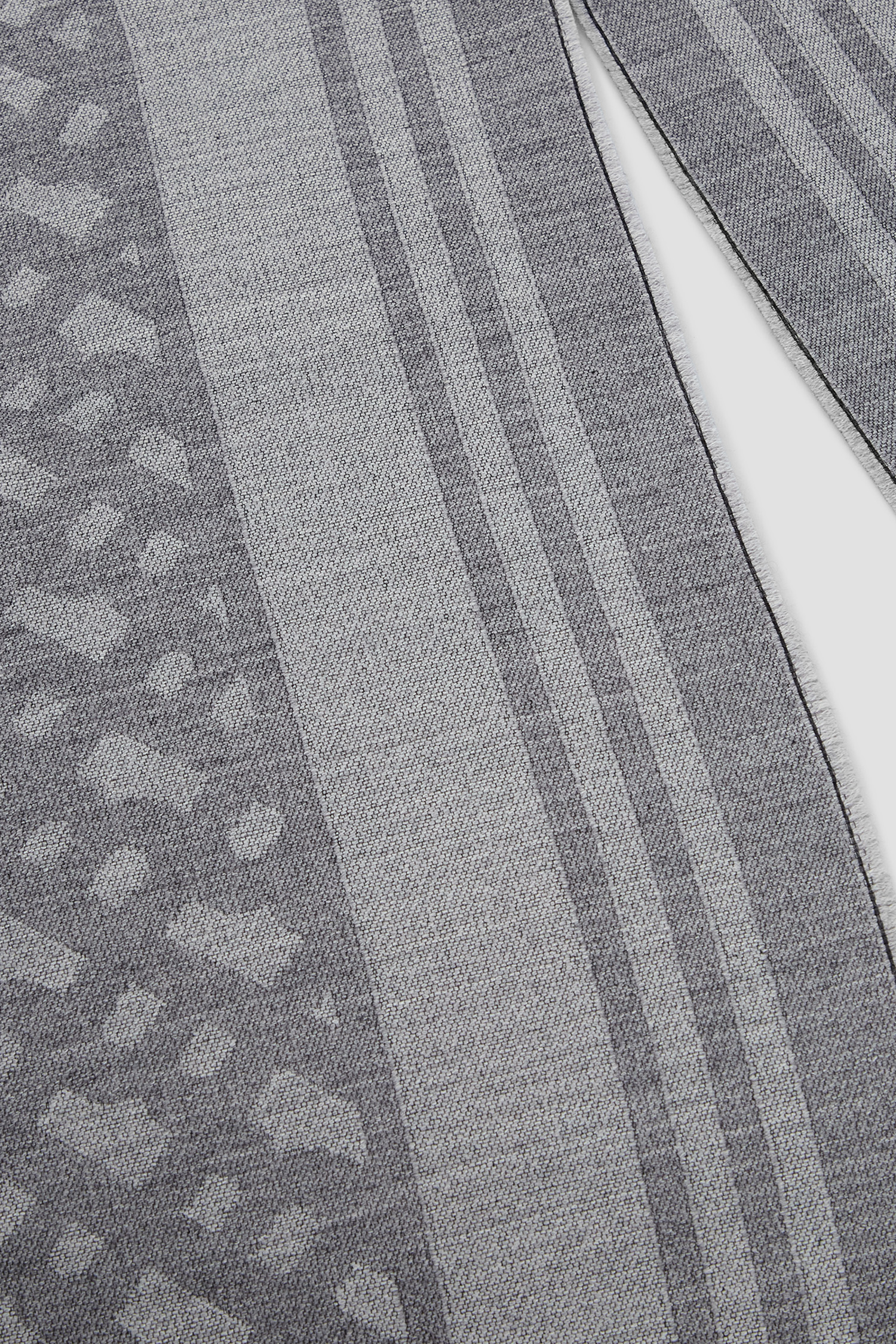 Женское серое пончо с узором BOSS 50521516;001