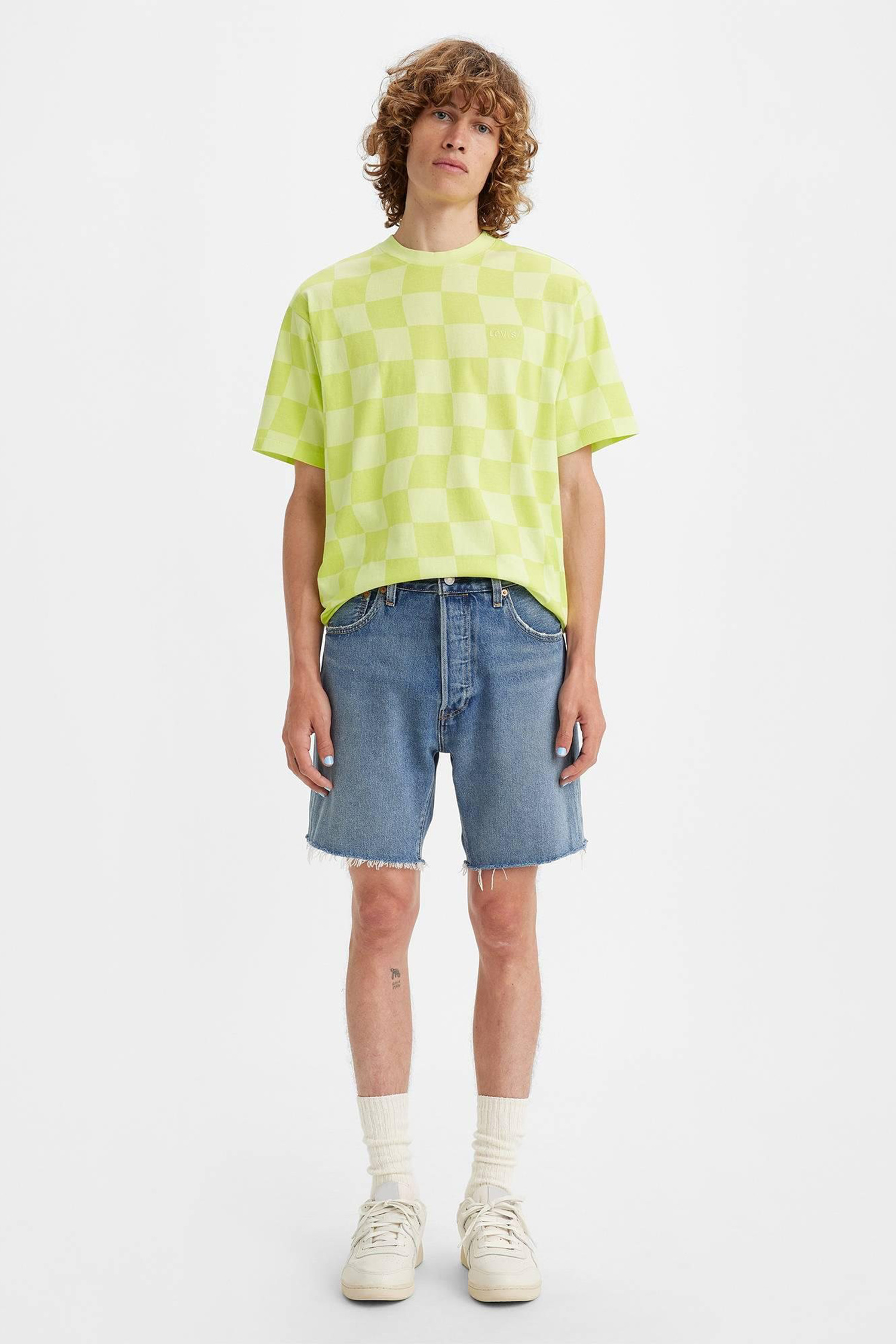 Мужские синие джинсовые шорты 501® Levi’s® 85221;0057