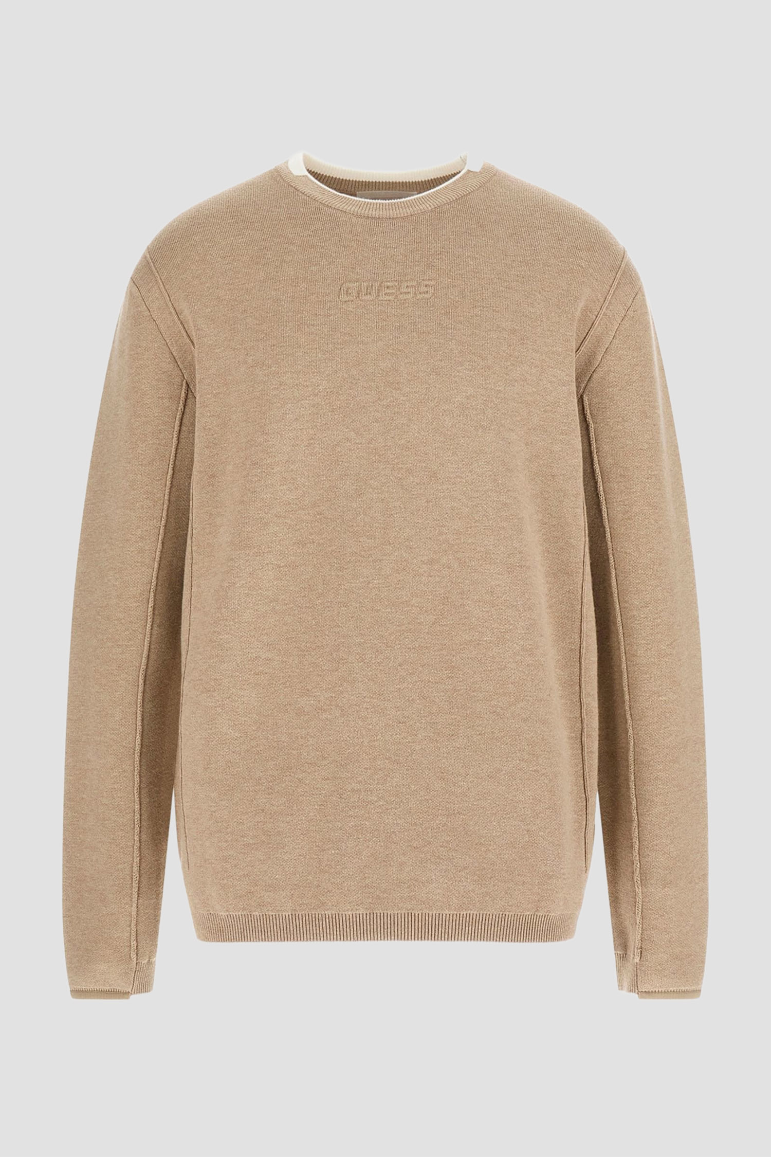 Чоловічий бежевий джемпер Guess Z5BQ19.Z0960;G9D0