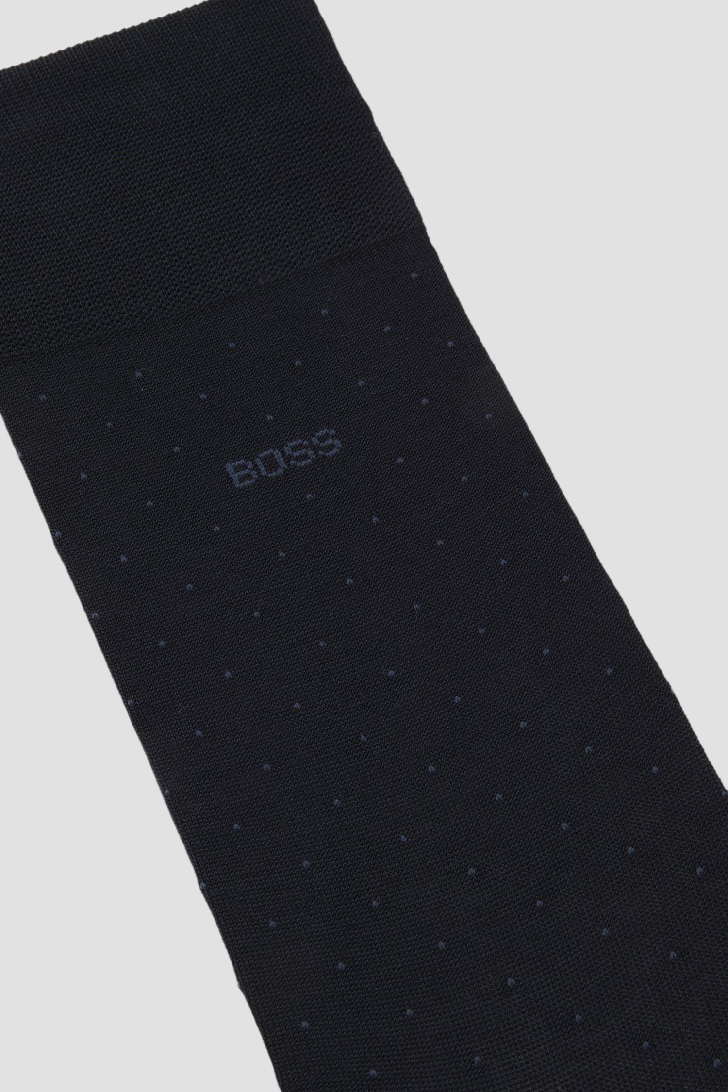 Мужские темно-синие носки в горошек BOSS 50469996;401