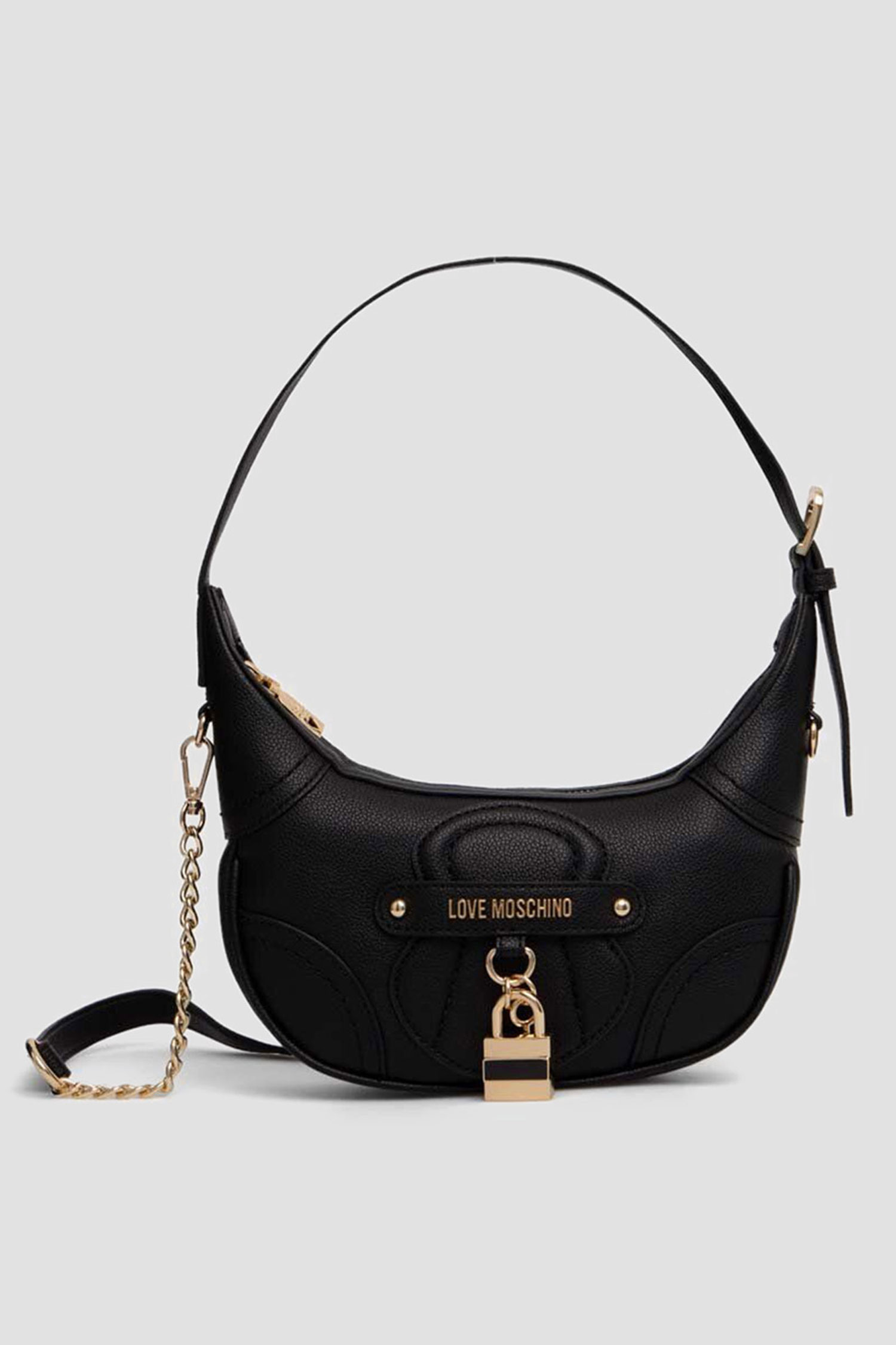 Женская черная сумка Moschino JC4170PP1L.LS0;000