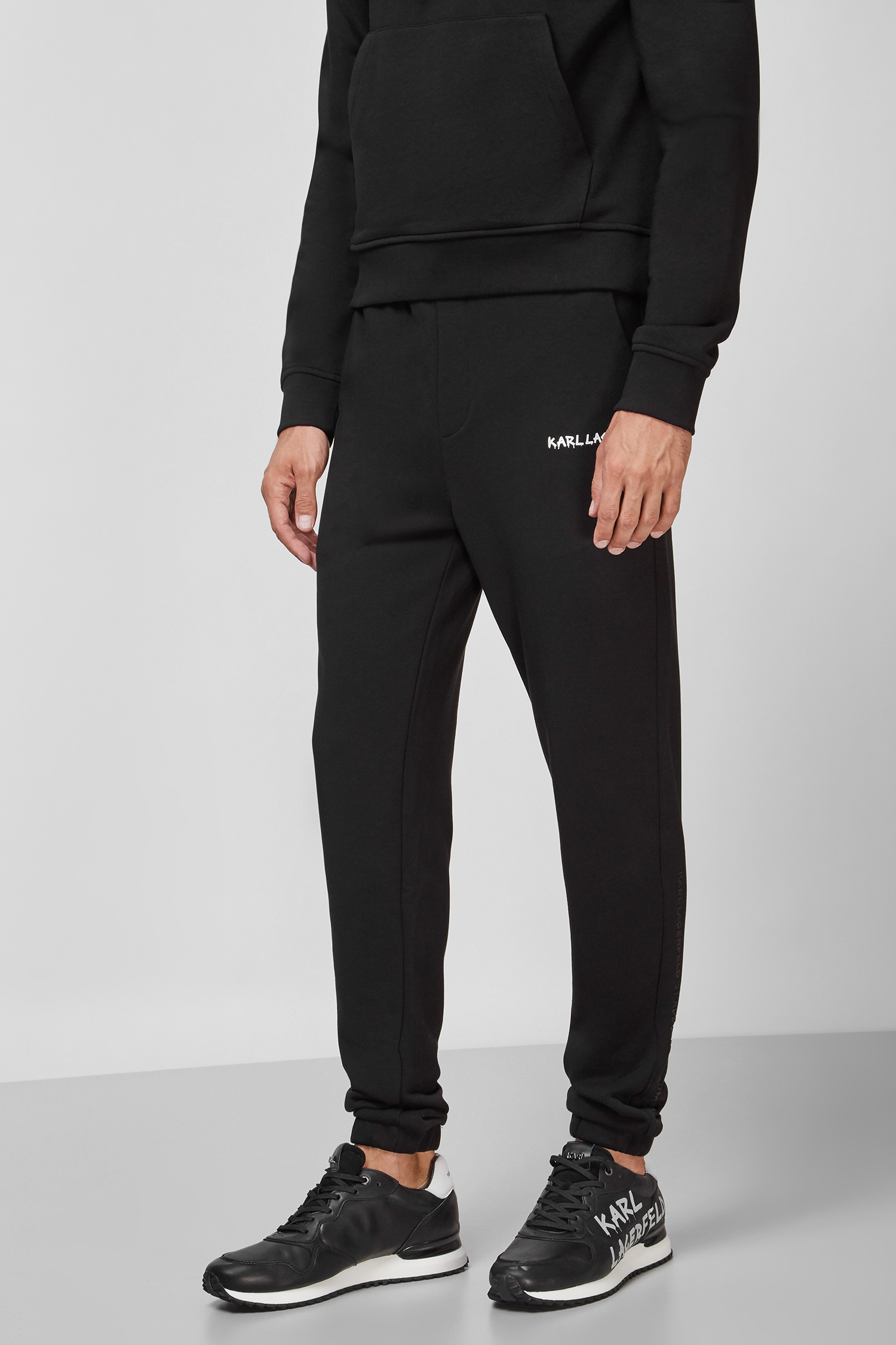 Мужские черные спортивные брюки Karl Lagerfeld 512900.705022;990