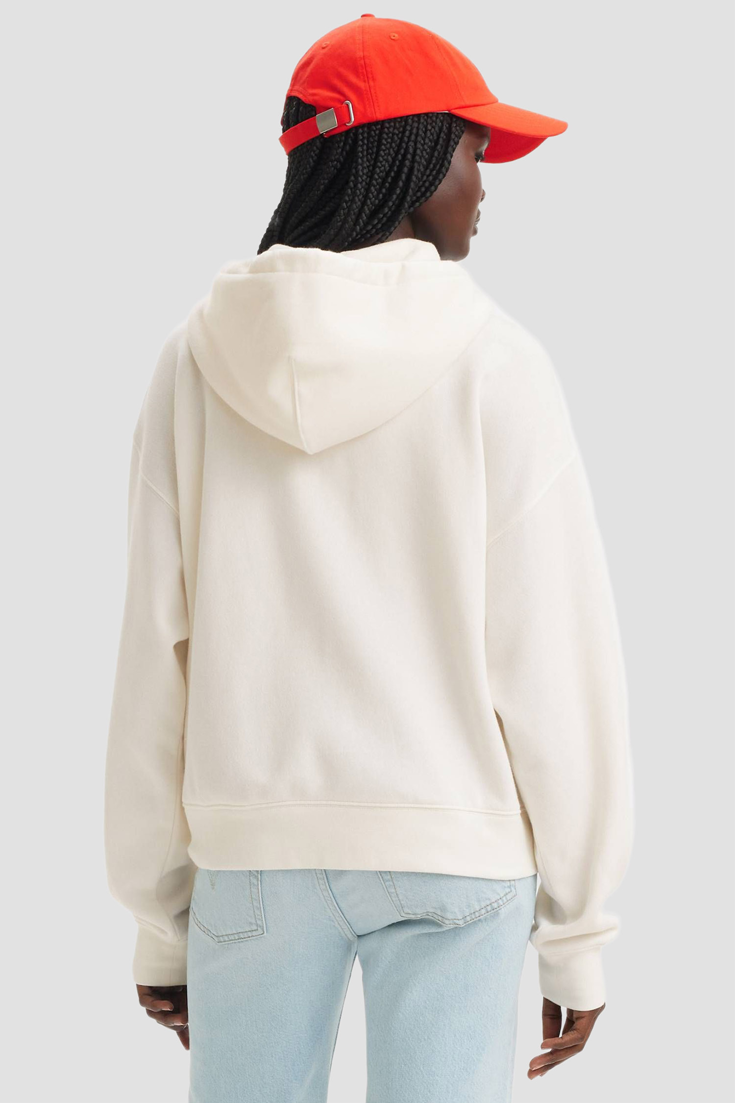 Жіноча біла кофта на блискавці Levi’s® A5945;0015