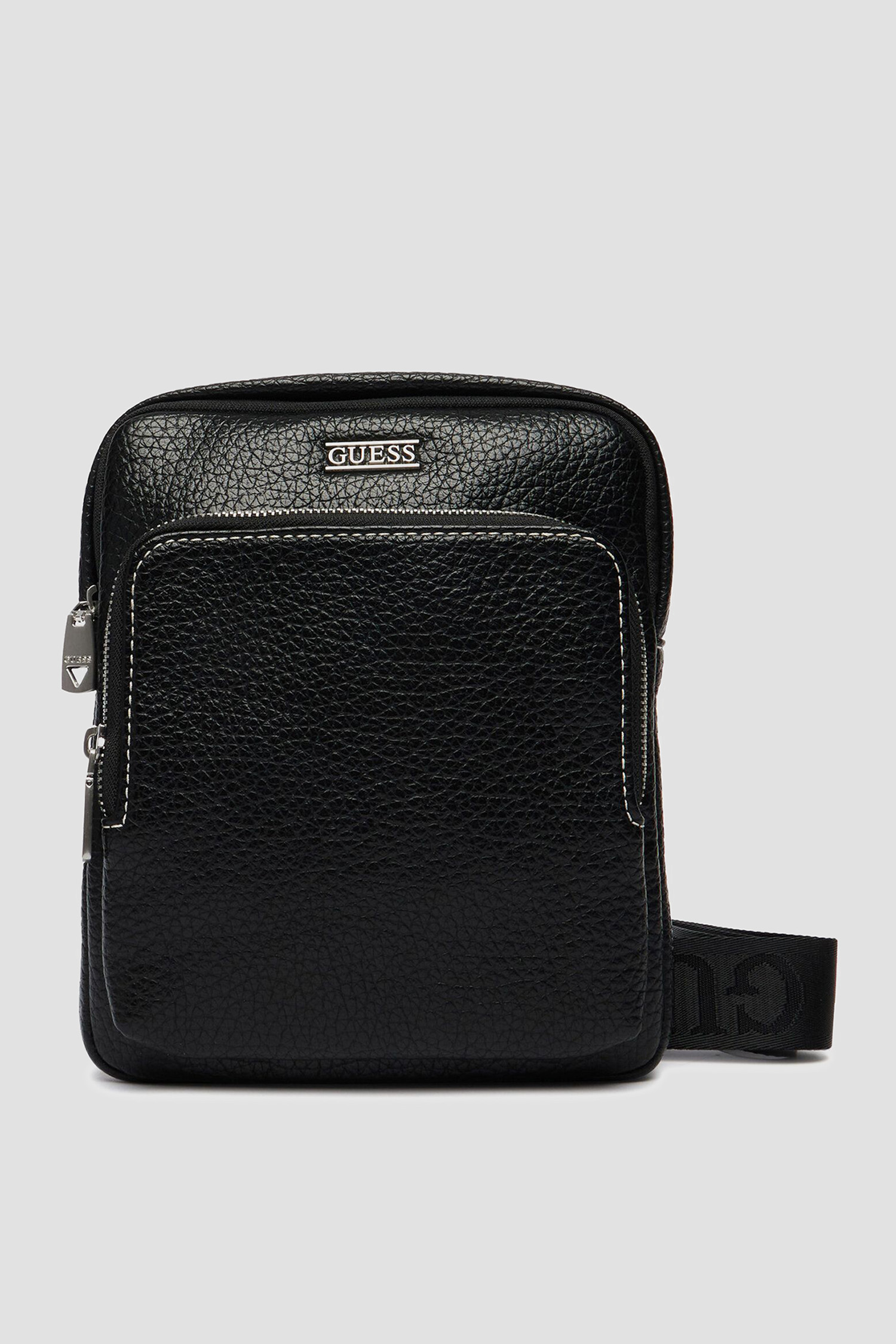 Мужская черная сумка Guess HMBOGS.P6223;BLA