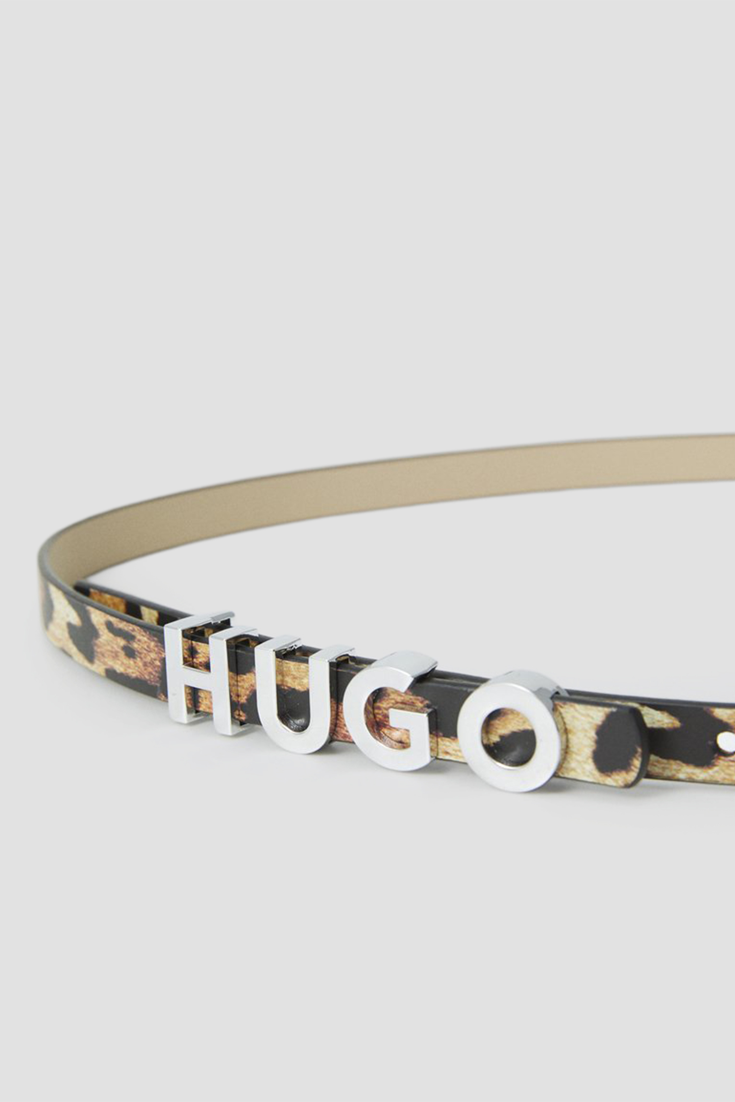 Женский кожаный ремень с узором HUGO 50554099;995