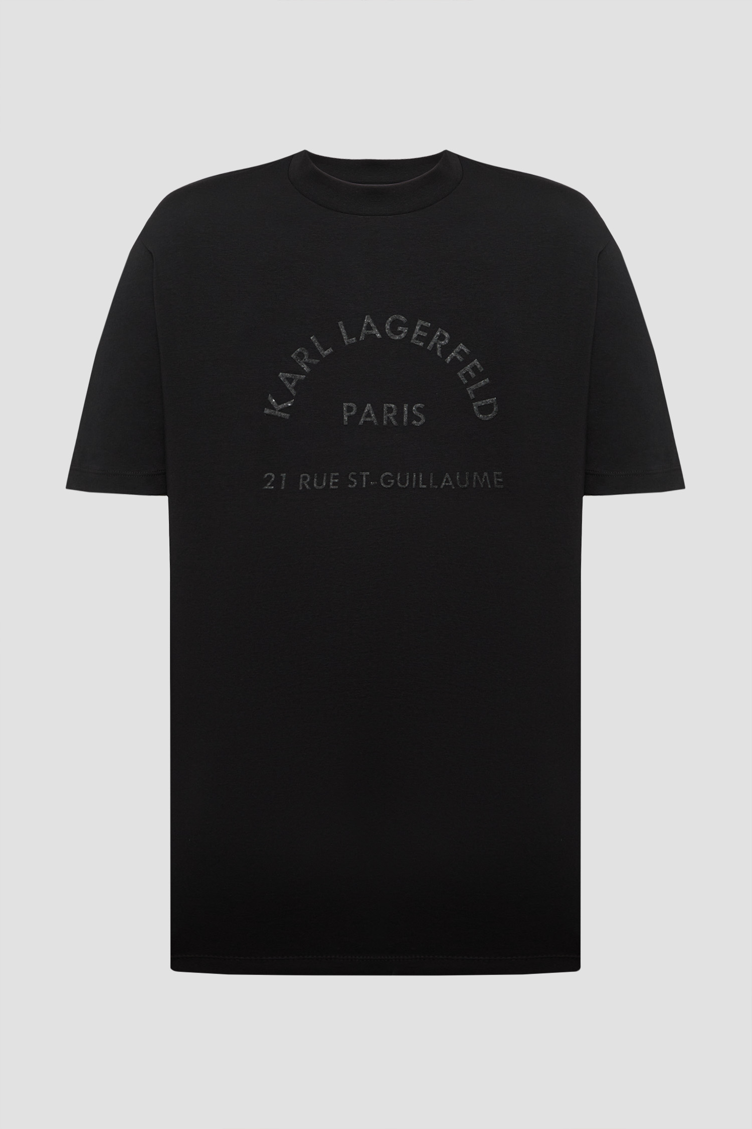 Мужская черная футболка Karl Lagerfeld 564235.755052;990