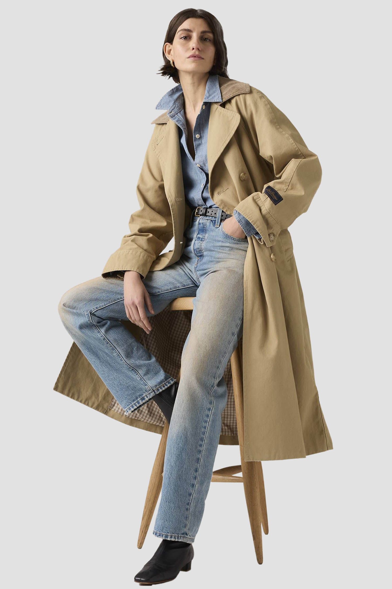 Жіночий бежевий тренч Levi’s® 005AP;0003